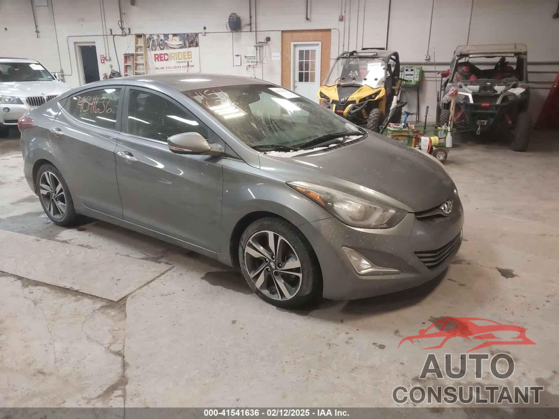 HYUNDAI ELANTRA 2016 - KMHDH4AE8GU584903