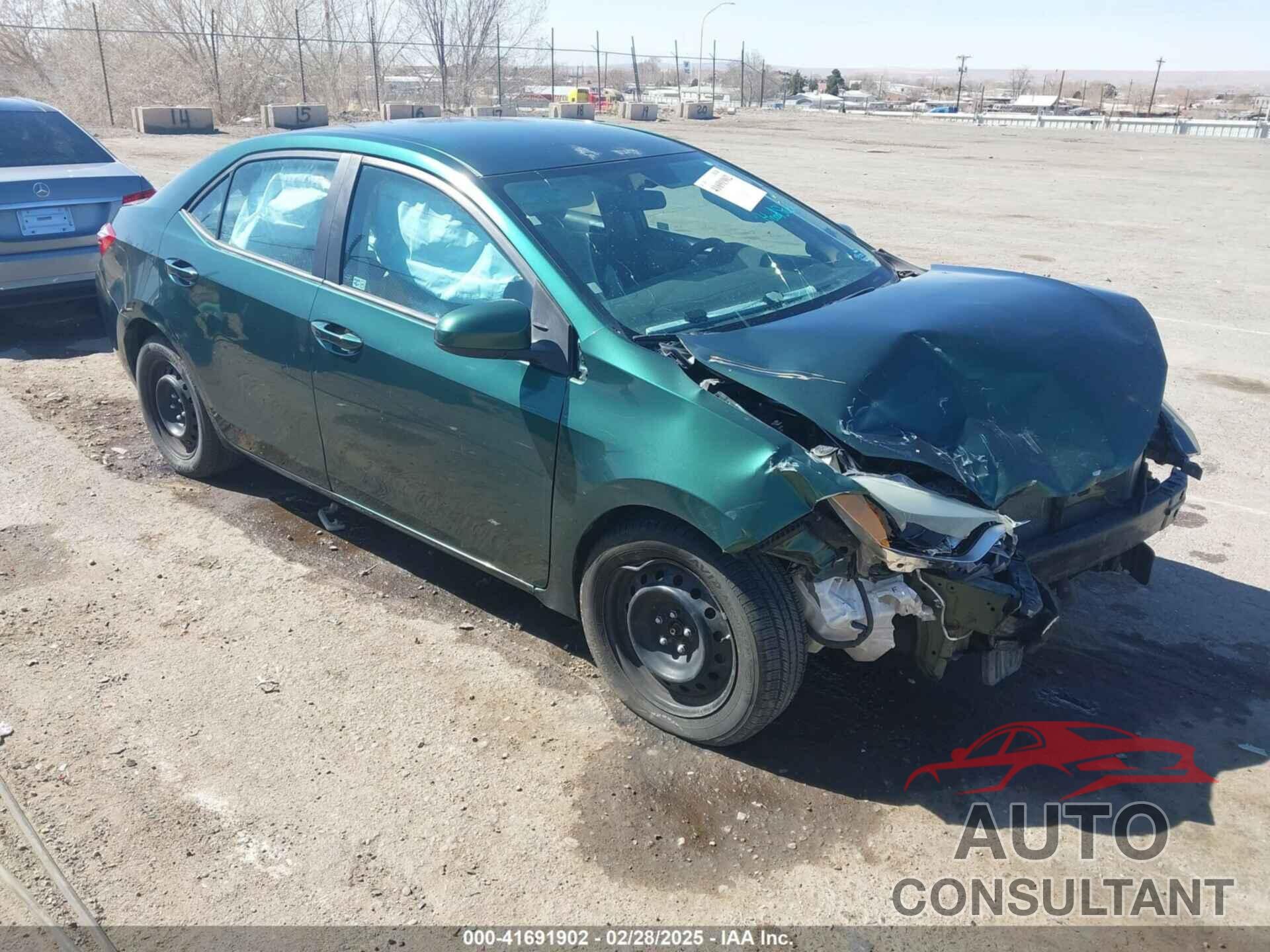 TOYOTA COROLLA 2015 - 5YFBURHE3FP353235