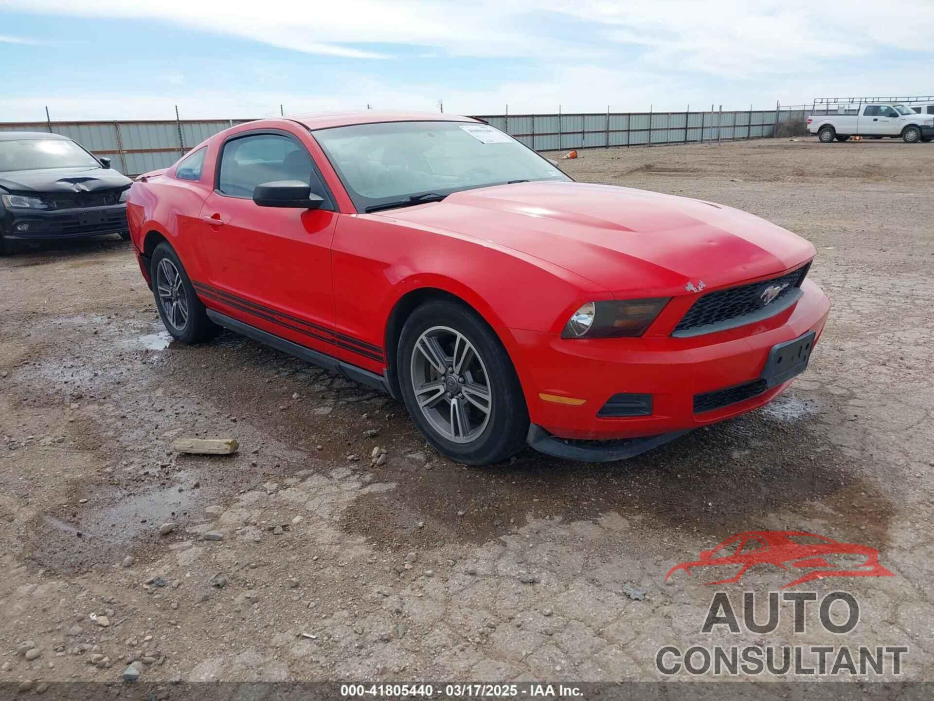 FORD MUSTANG 2011 - 1ZVBP8AM4B5122982
