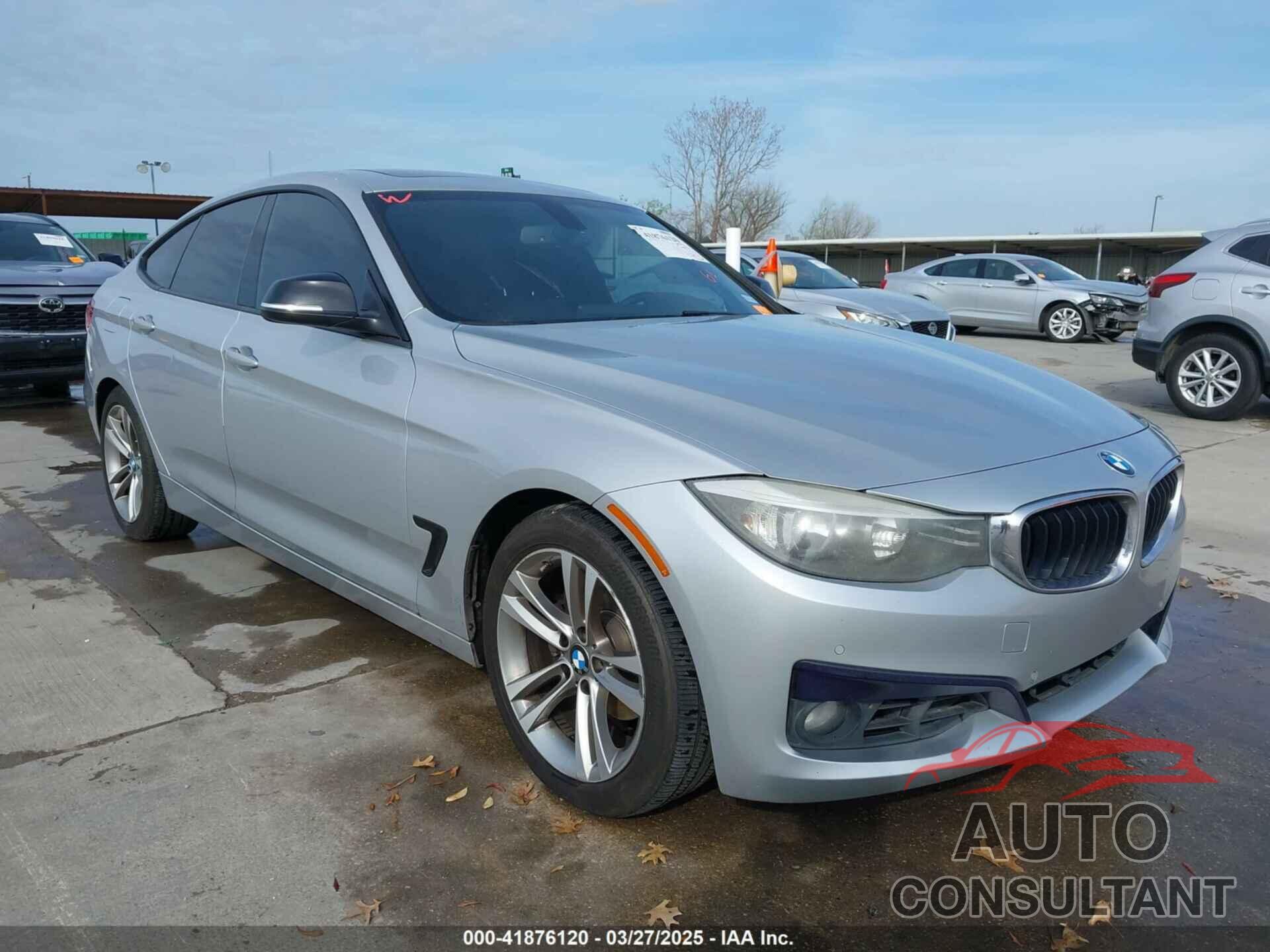 BMW 328I GRAN TURISMO 2014 - WBA3X5C56ED242950