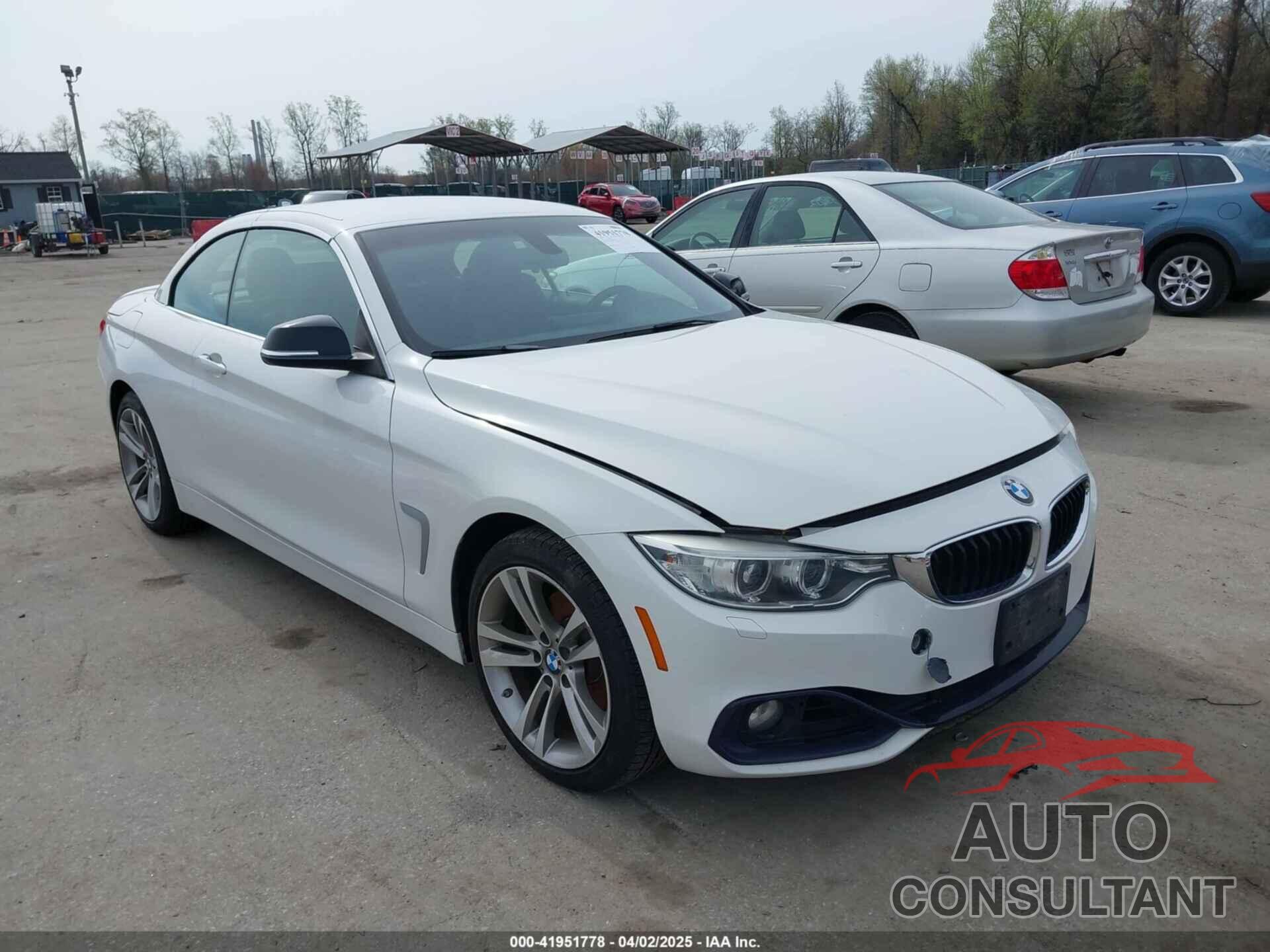 BMW 428I 2014 - WBA3V9C56EPR69436