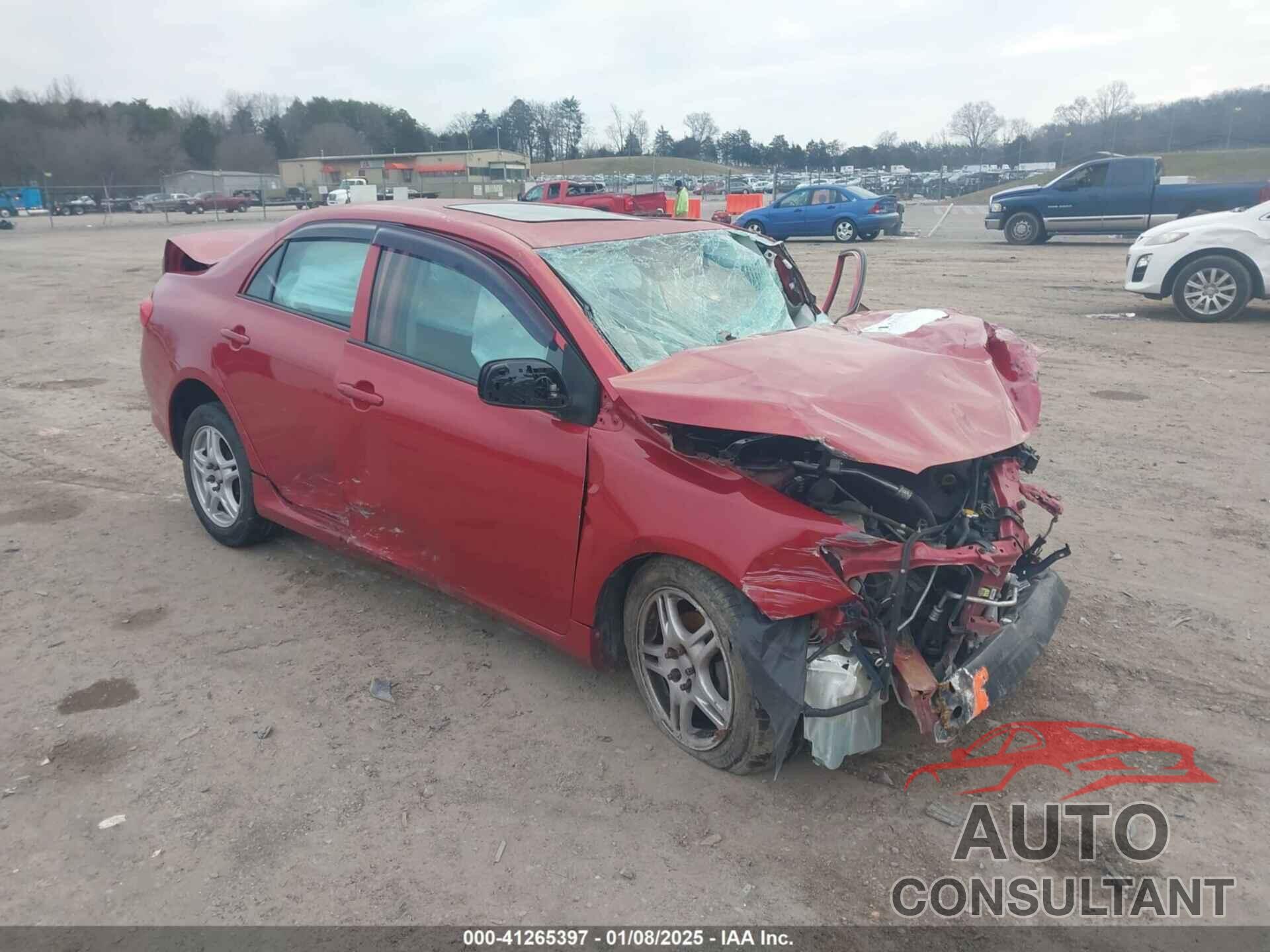 TOYOTA COROLLA 2010 - 1NXBU4EE8AZ241836