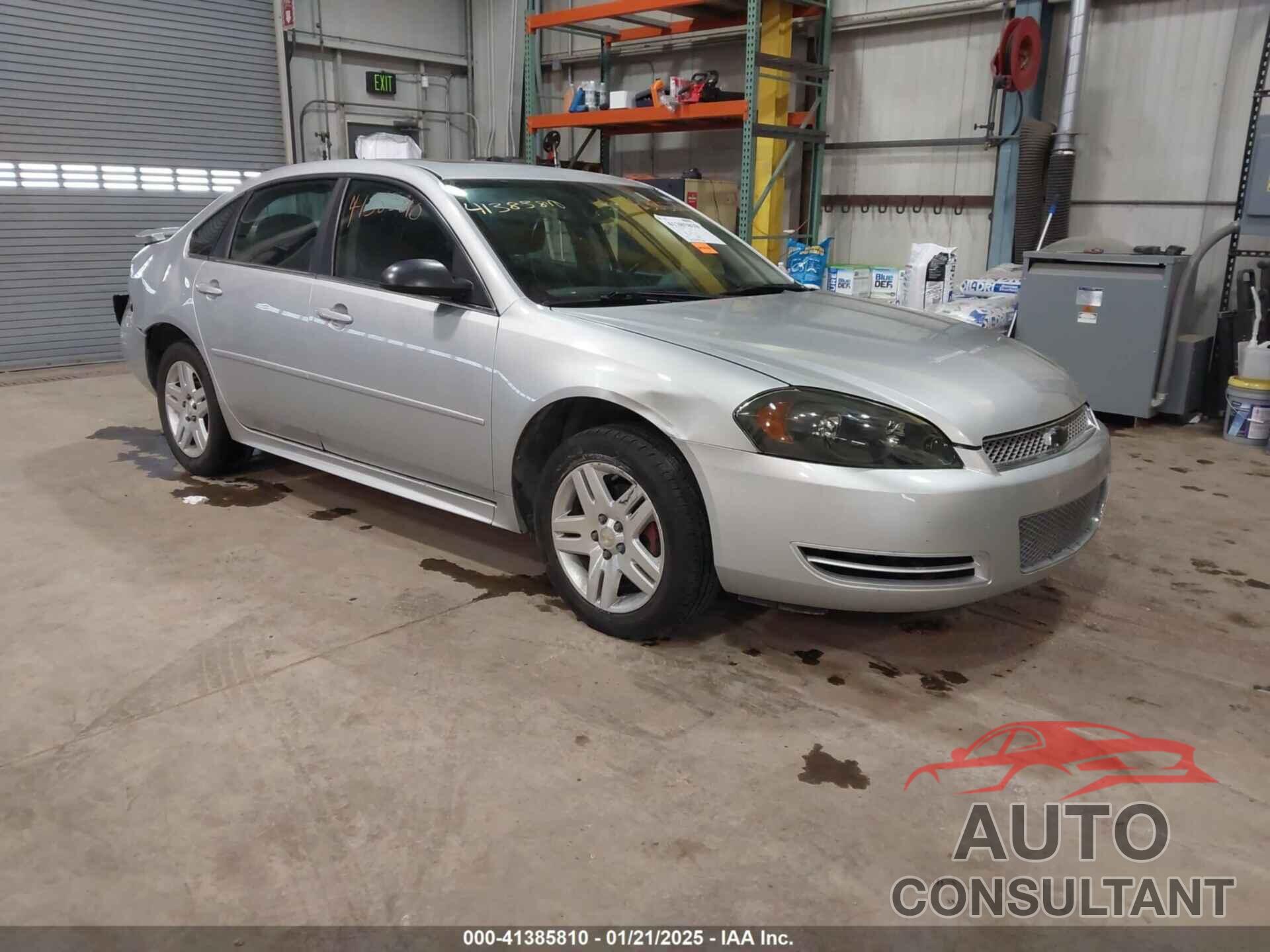 CHEVROLET IMPALA 2012 - 2G1WB5E38C1125513