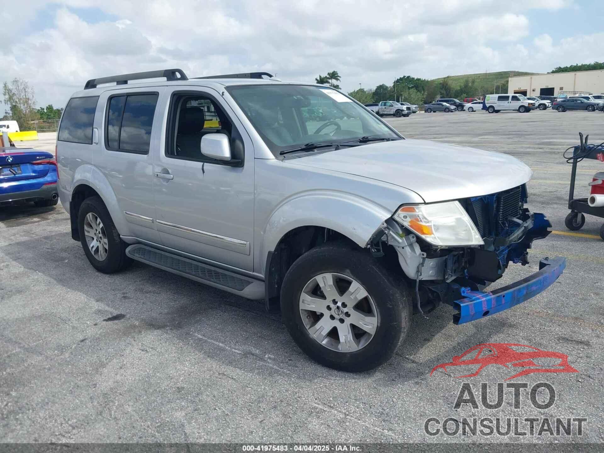 NISSAN PATHFINDER 2011 - 5N1AR1NB9BC628744
