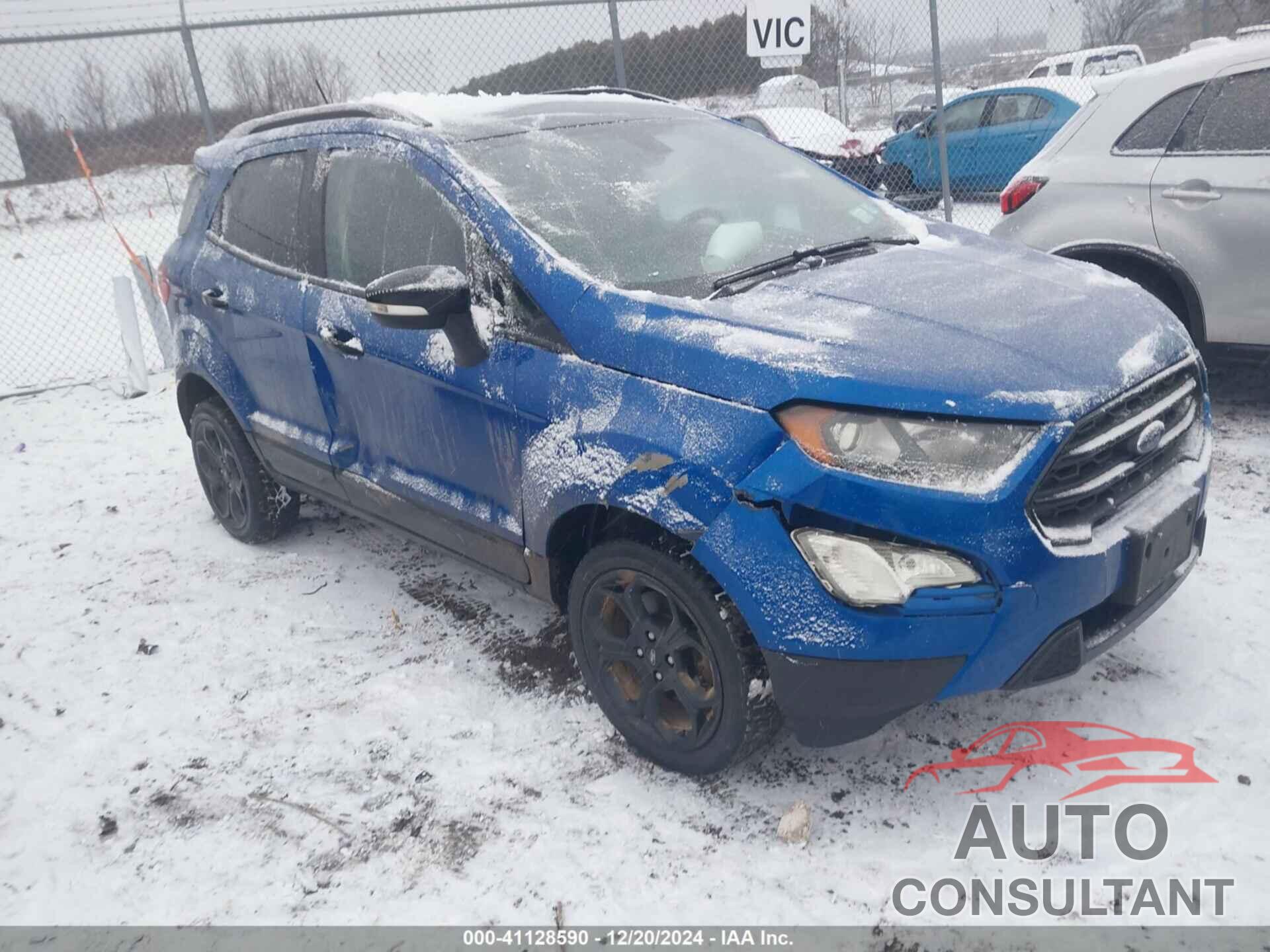 FORD ECOSPORT 2021 - MAJ6S3JL4MC403522