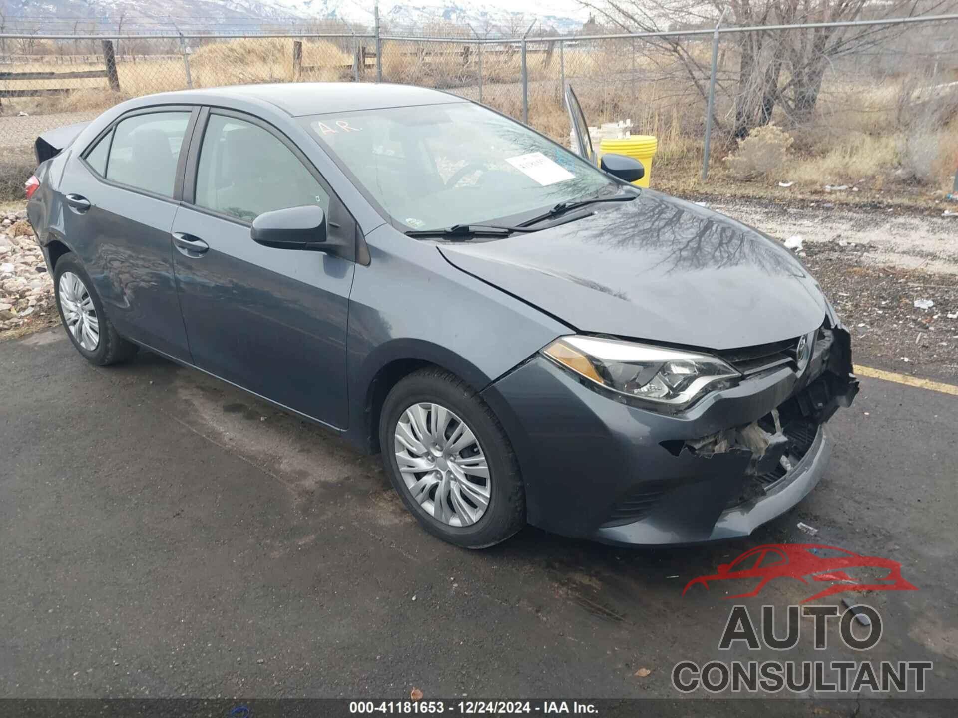 TOYOTA COROLLA 2014 - 2T1BURHE0EC169451