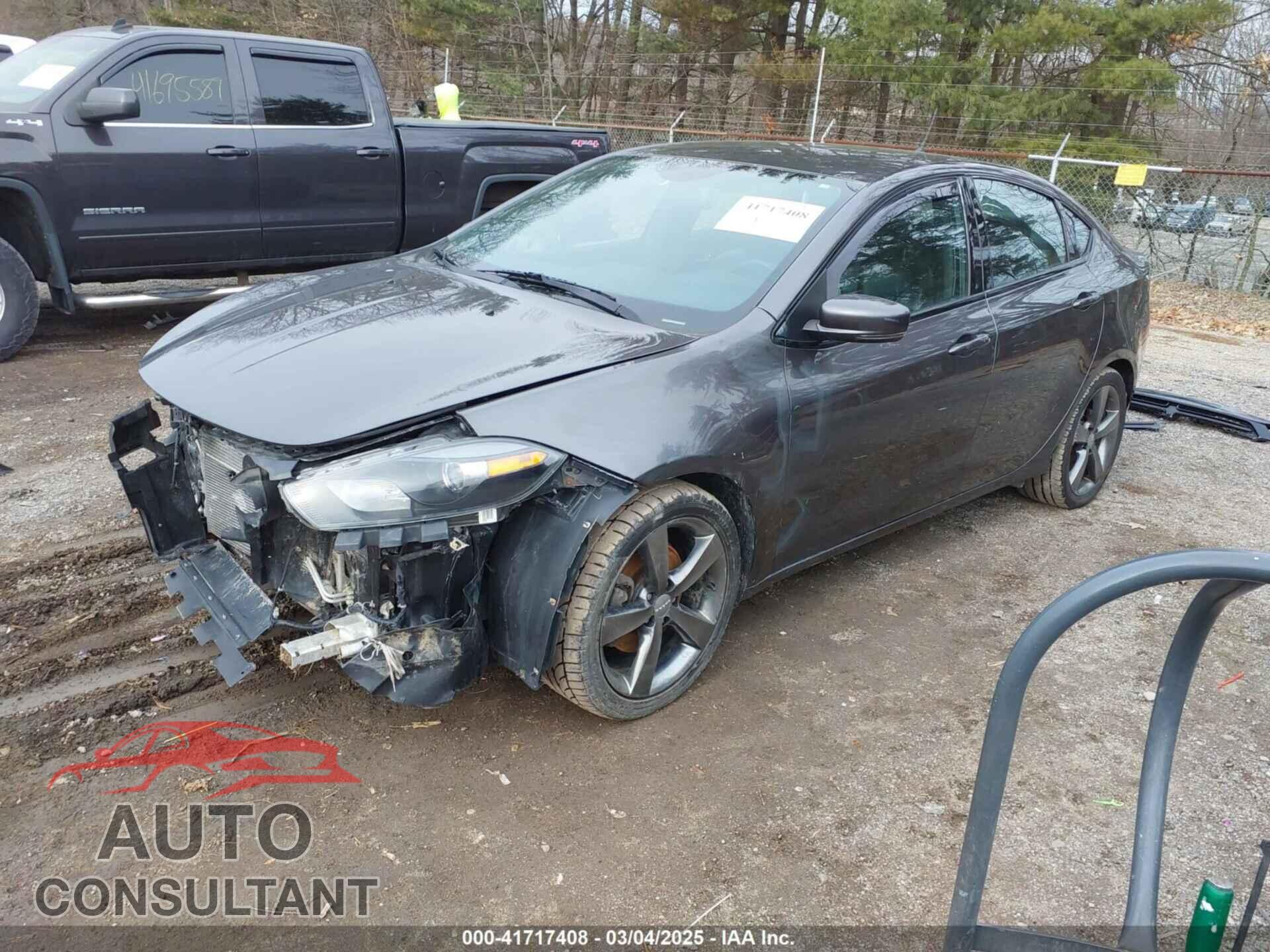 DODGE DART 2015 - 1C3CDFEB3FD278086