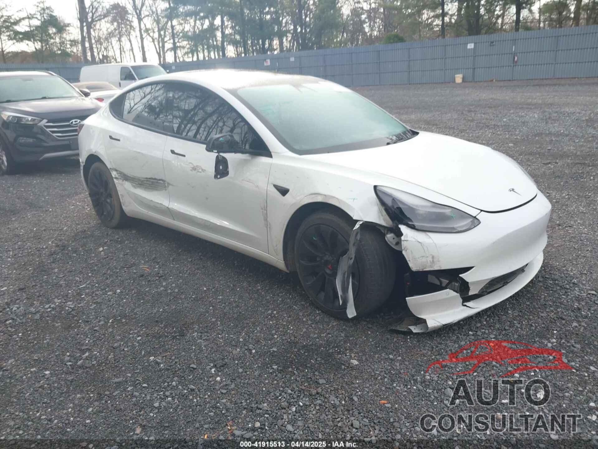 TESLA MODEL 3 2021 - 5YJ3E1EB8MF974007