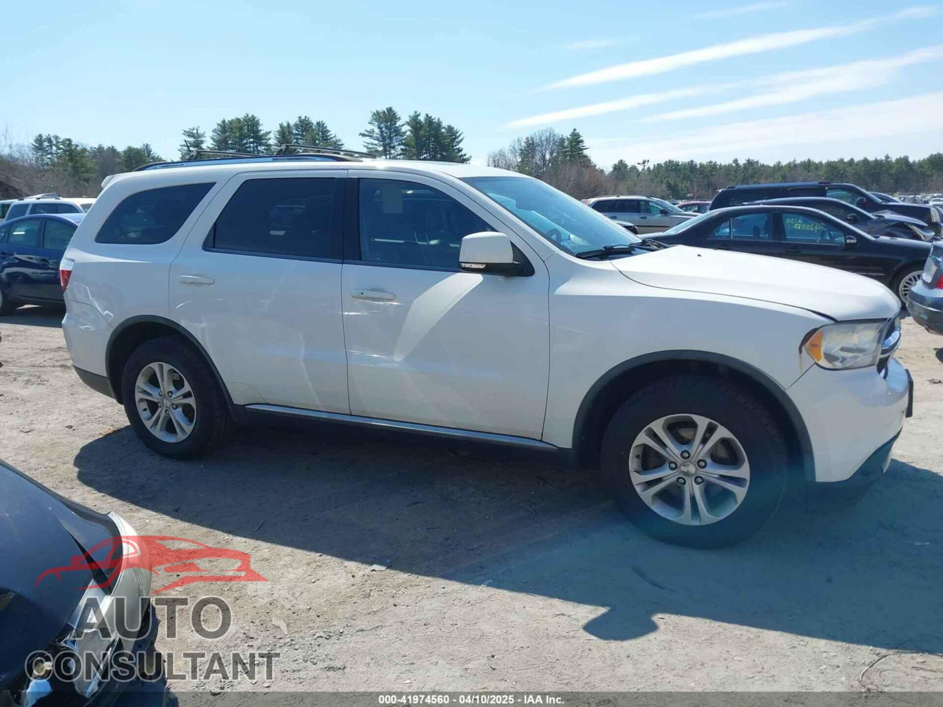 DODGE DURANGO 2012 - 1C4RDJDG0CC100692