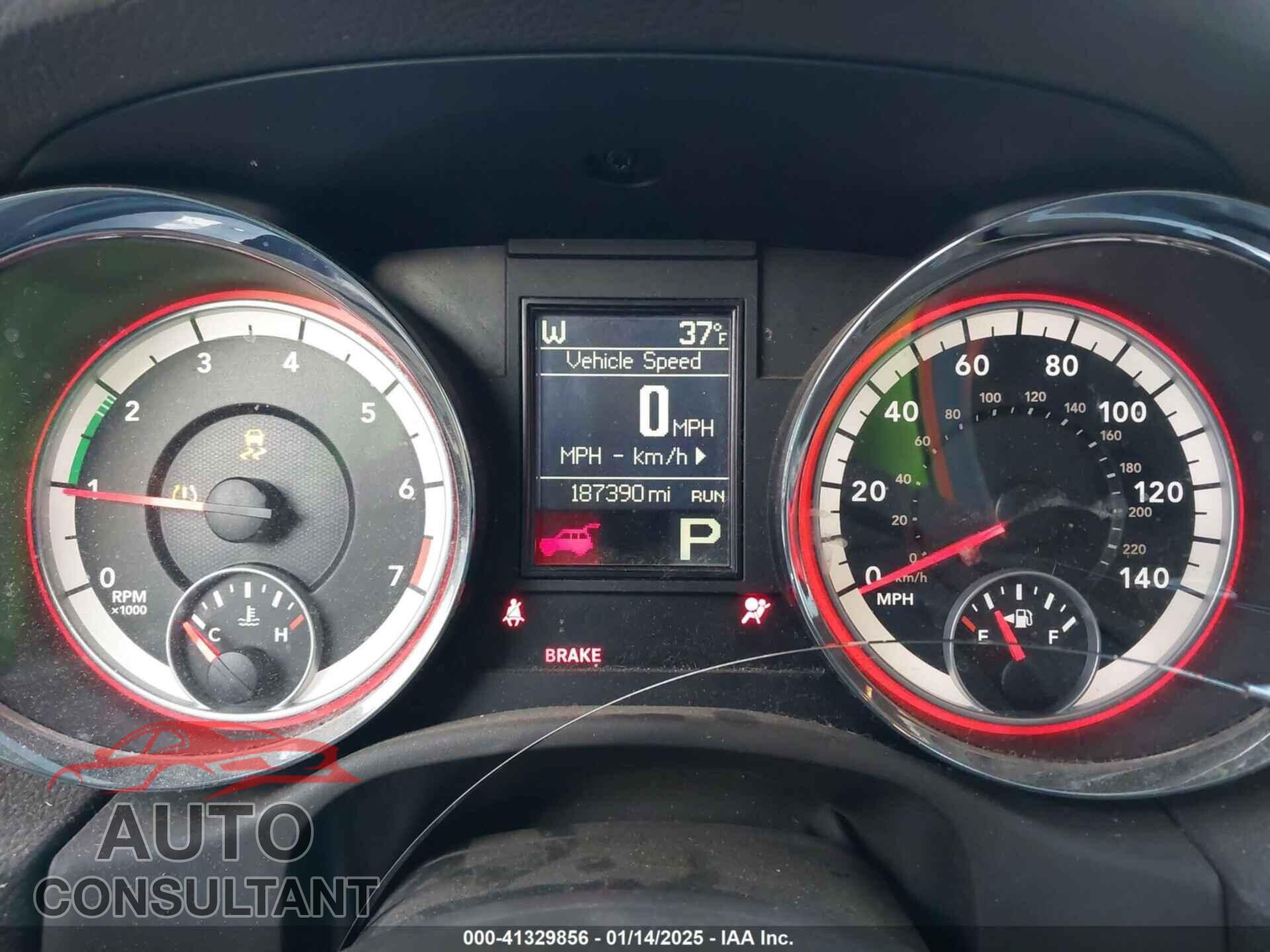 DODGE DURANGO 2012 - 1C4RDHAG5CC151795