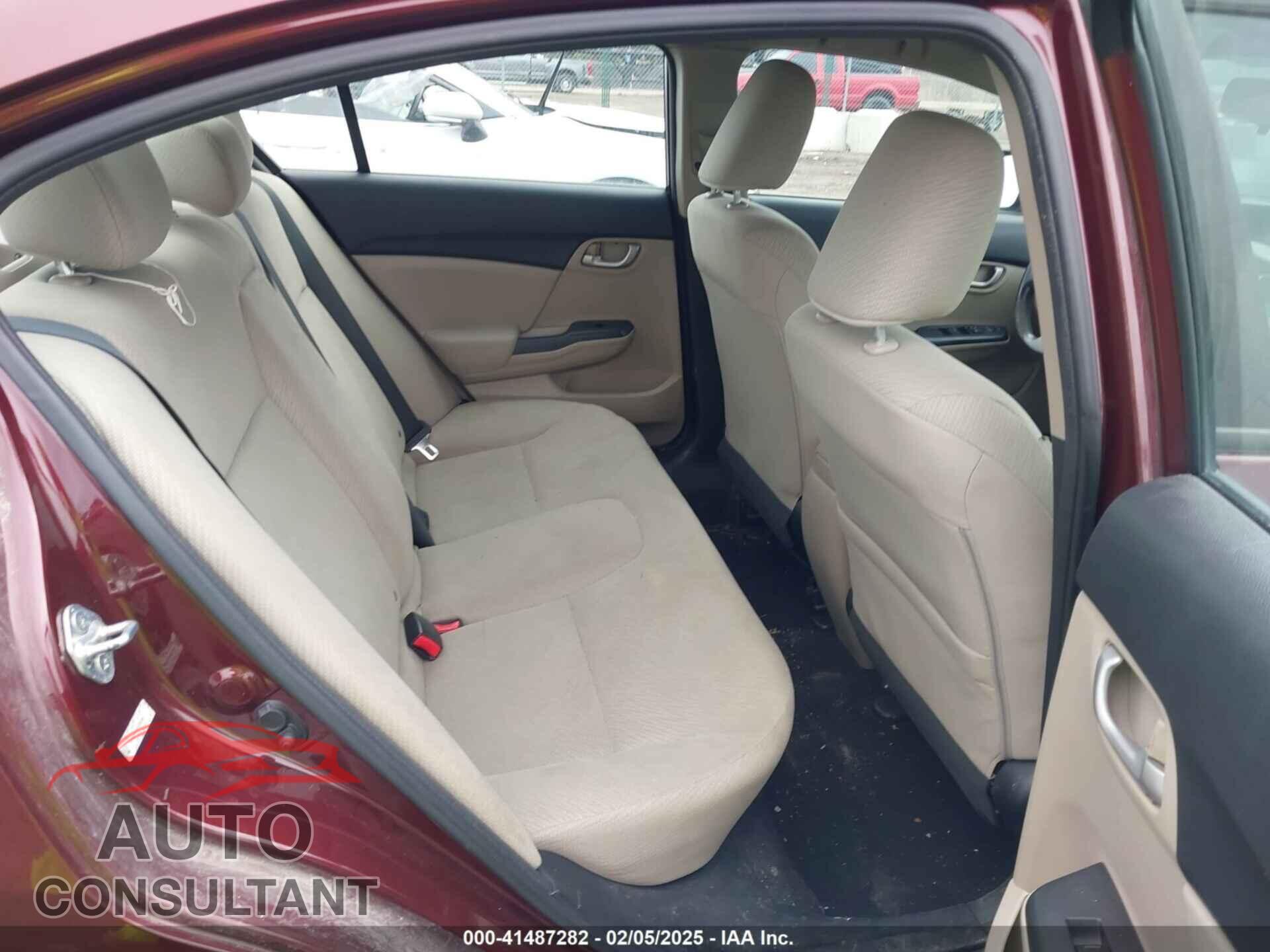 HONDA CIVIC 2013 - 19XFB2F57DE038308