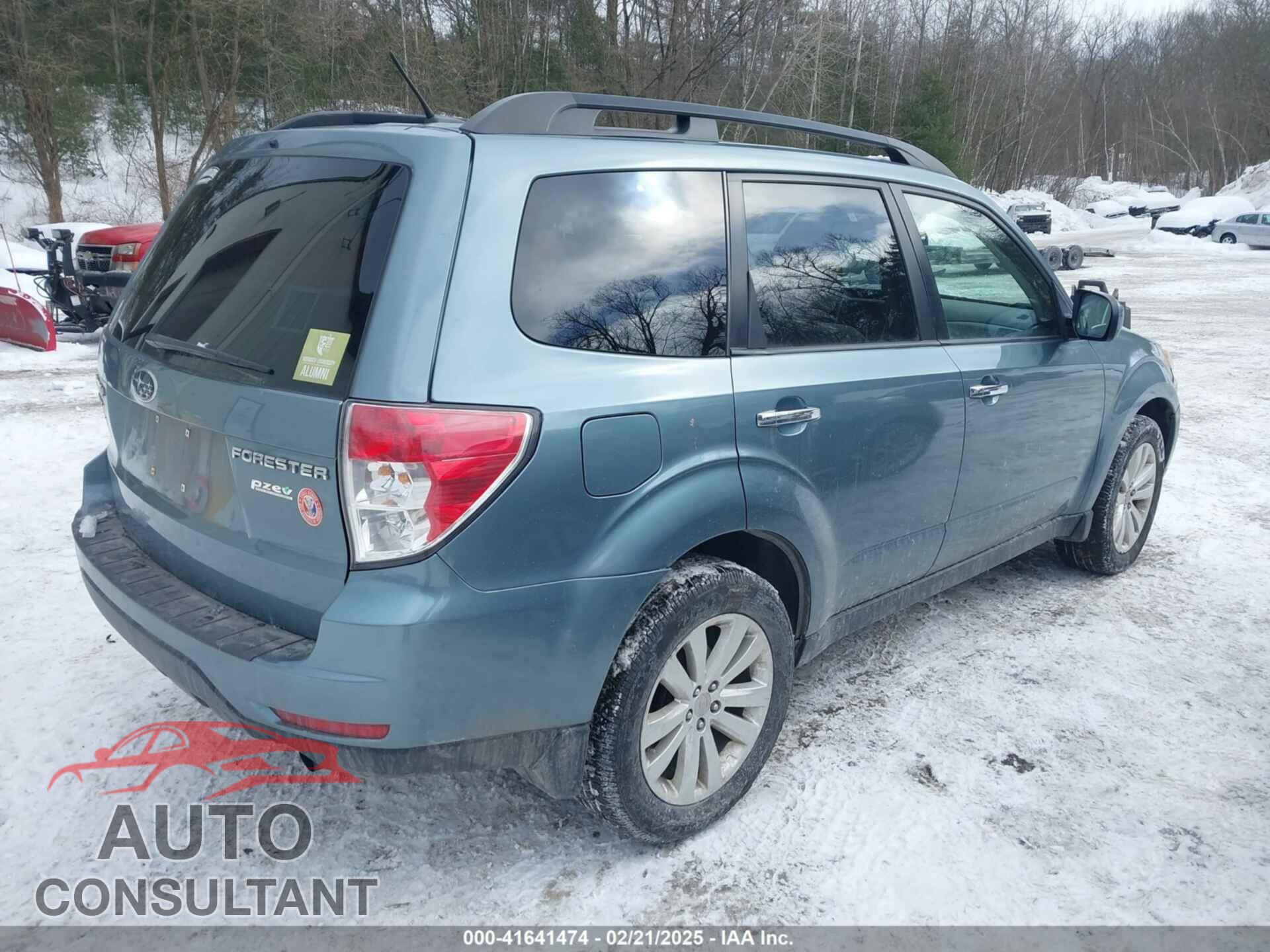 SUBARU FORESTER 2012 - JF2SHADC7CH410135