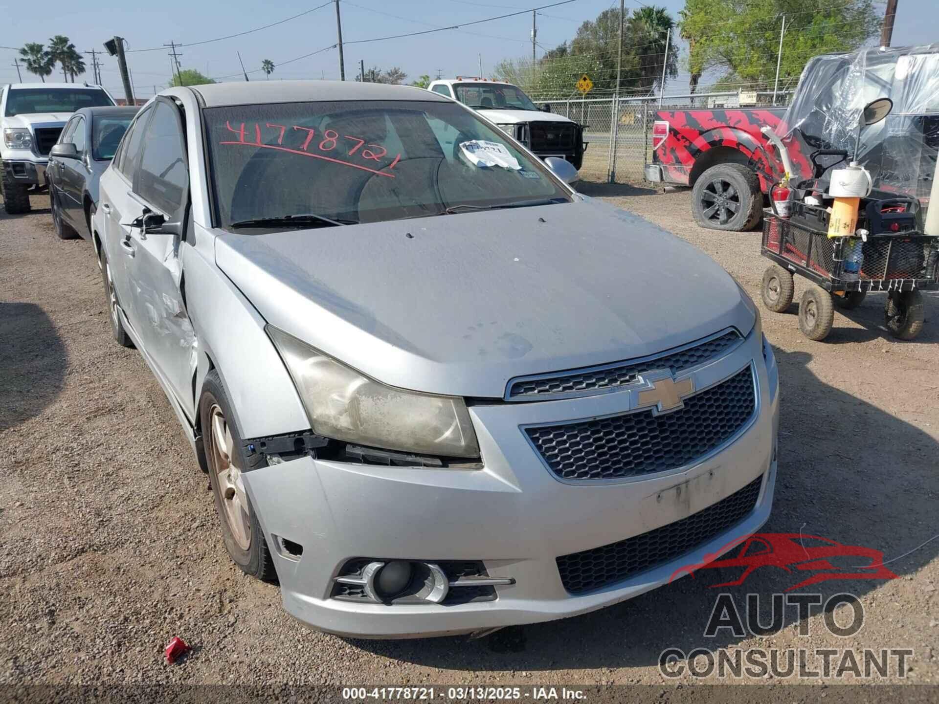 CHEVROLET CRUZE 2012 - 1G1PF5SC1C7354194