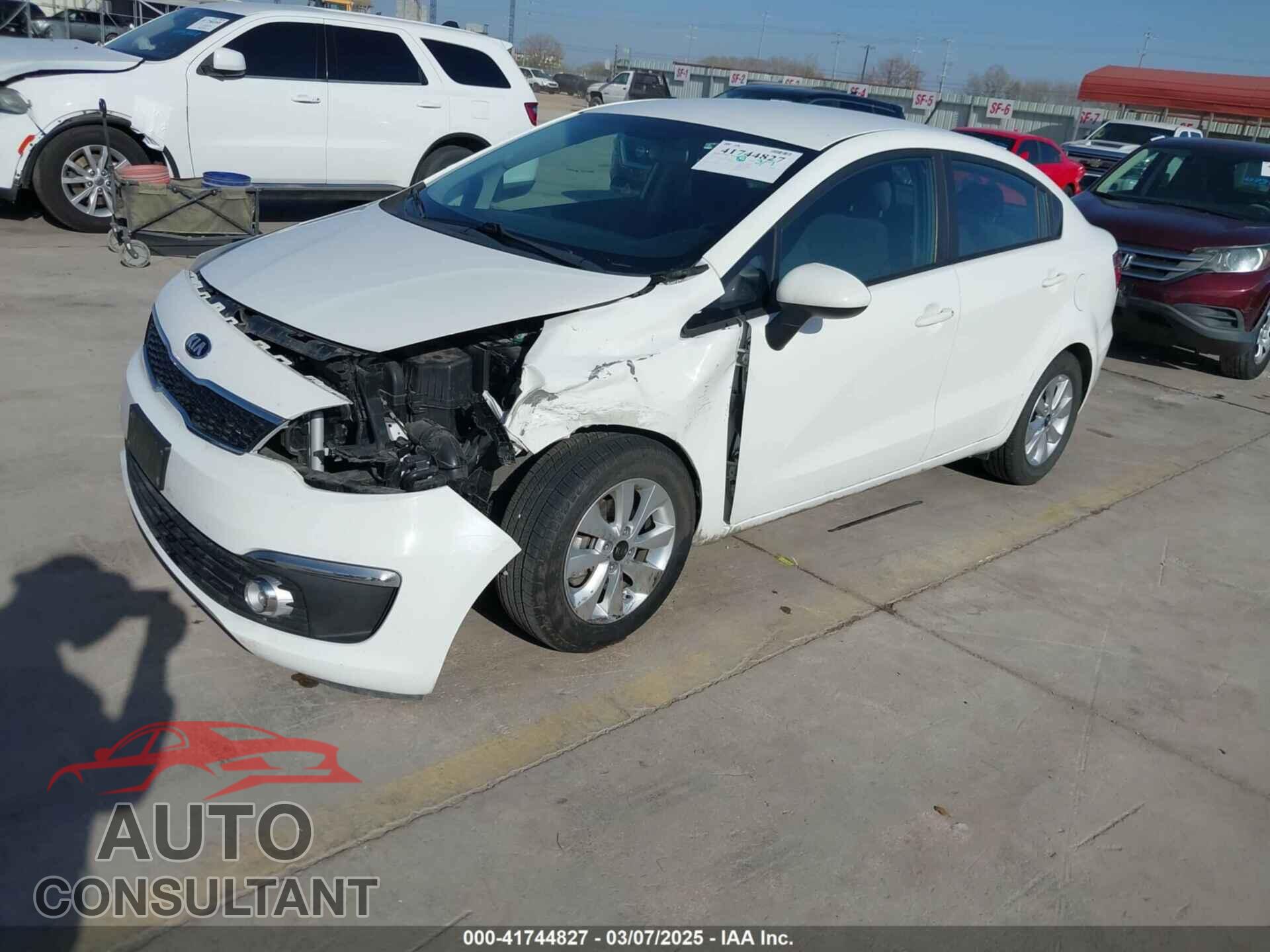 KIA RIO 2017 - KNADN4A35H6040504