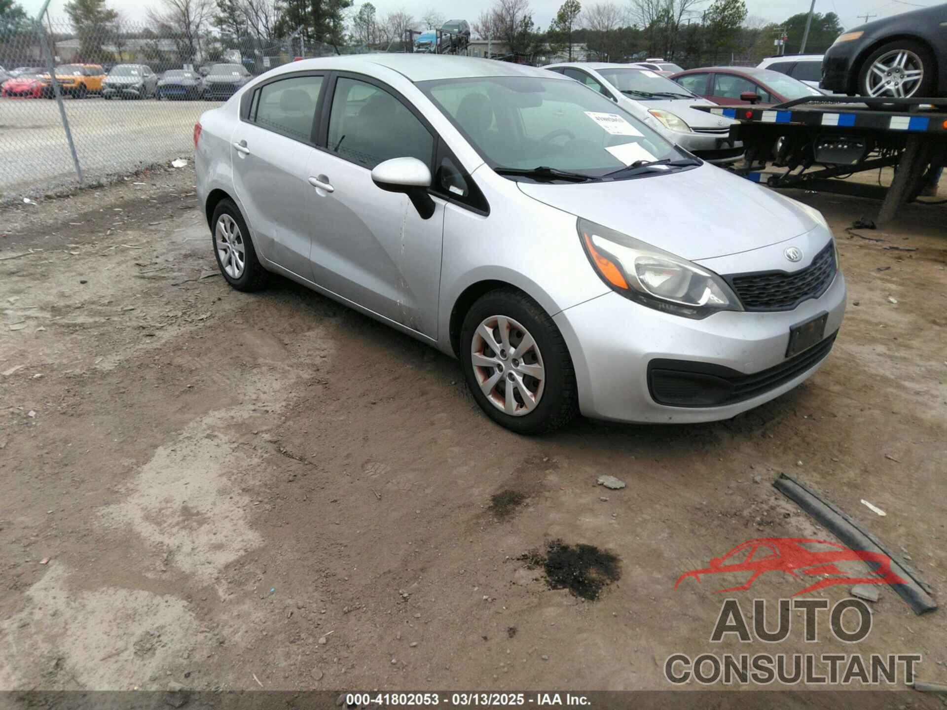 KIA RIO 2013 - KNADM4A38D6200002