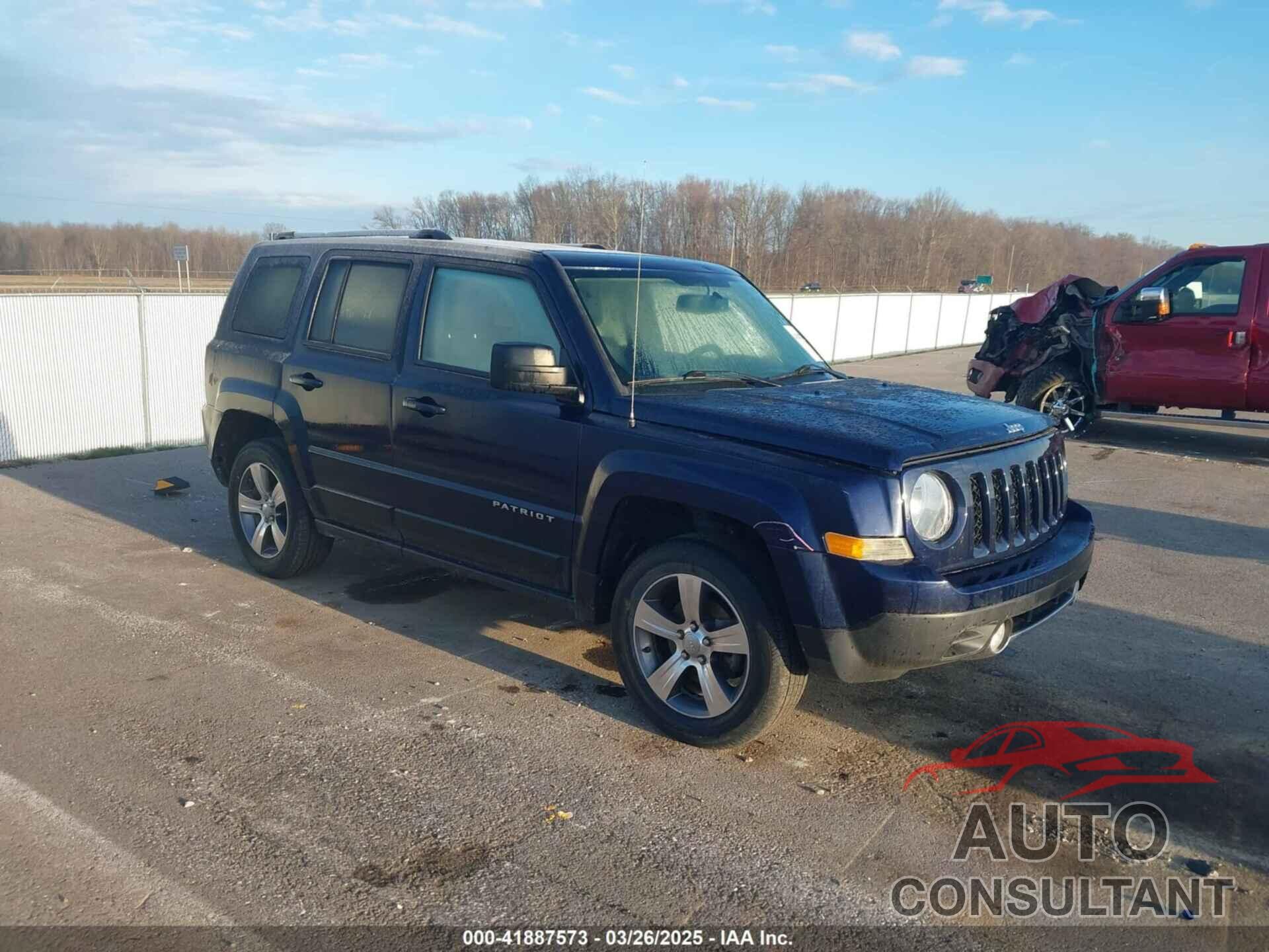 JEEP PATRIOT 2017 - 1C4NJRFB5HD155213