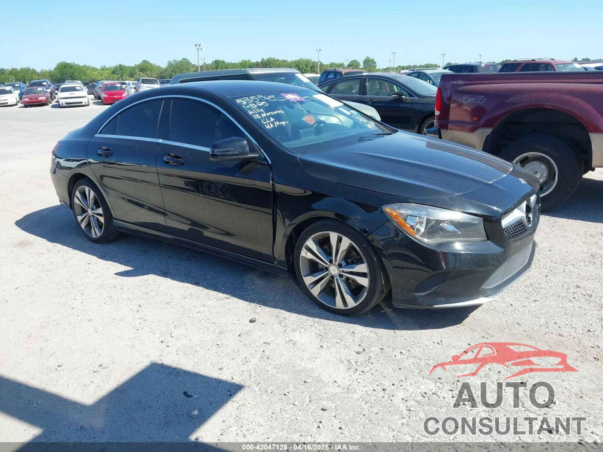 MERCEDES-BENZ CLA 250 2018 - WDDSJ4EB1JN535369
