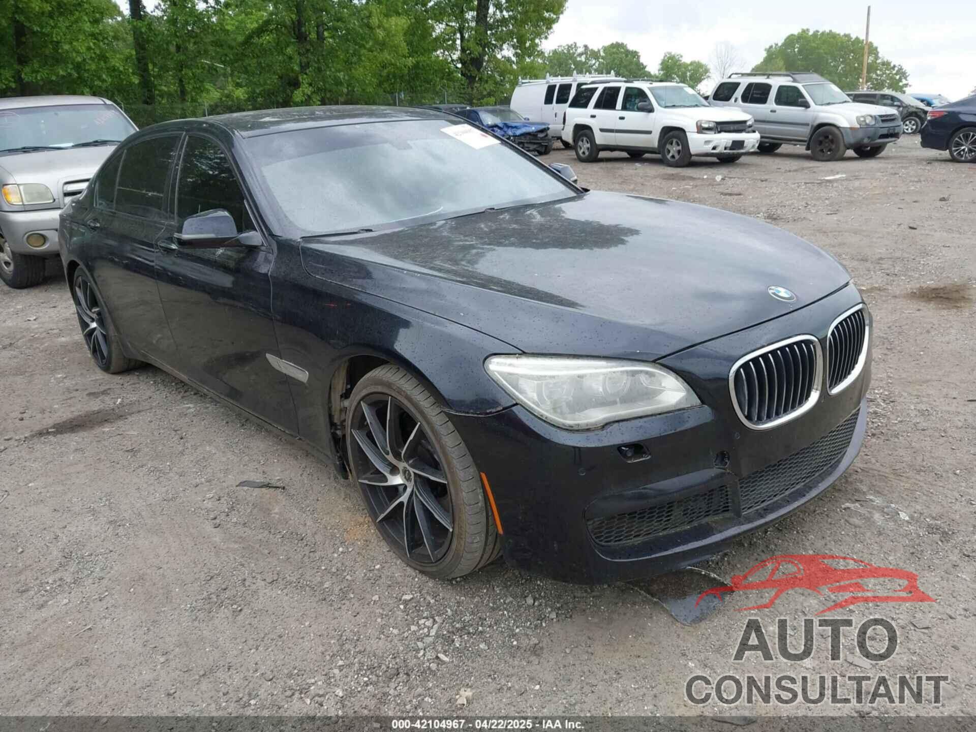 BMW 750LI 2013 - WBAYE8C58DDE22378