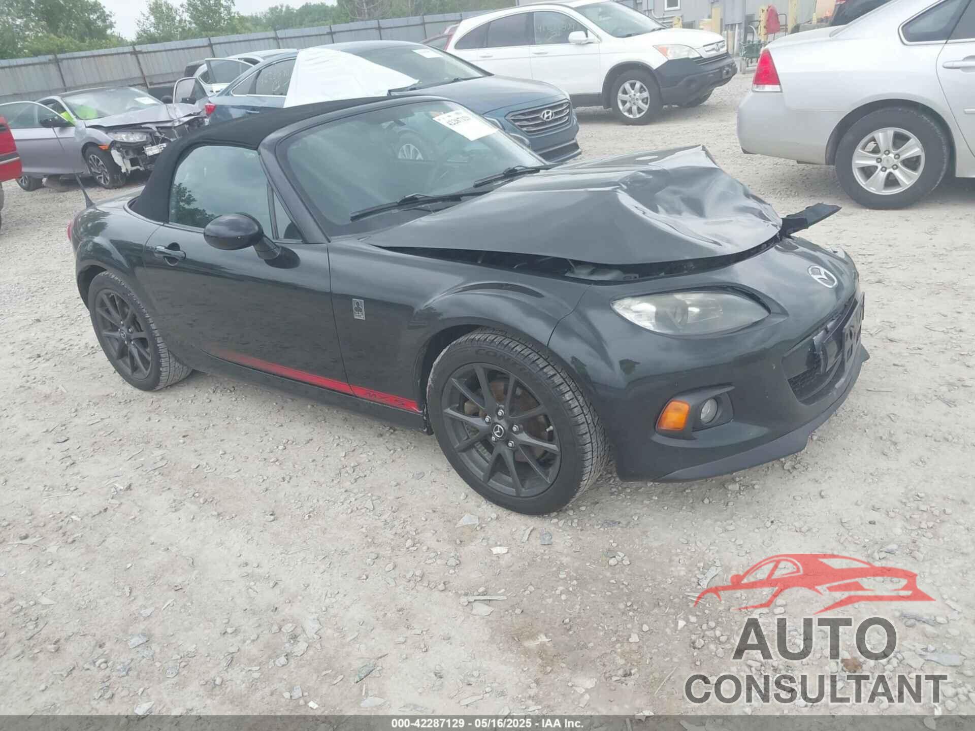 MAZDA MX-5 MIATA 2013 - JM1NC2LF5D0233290