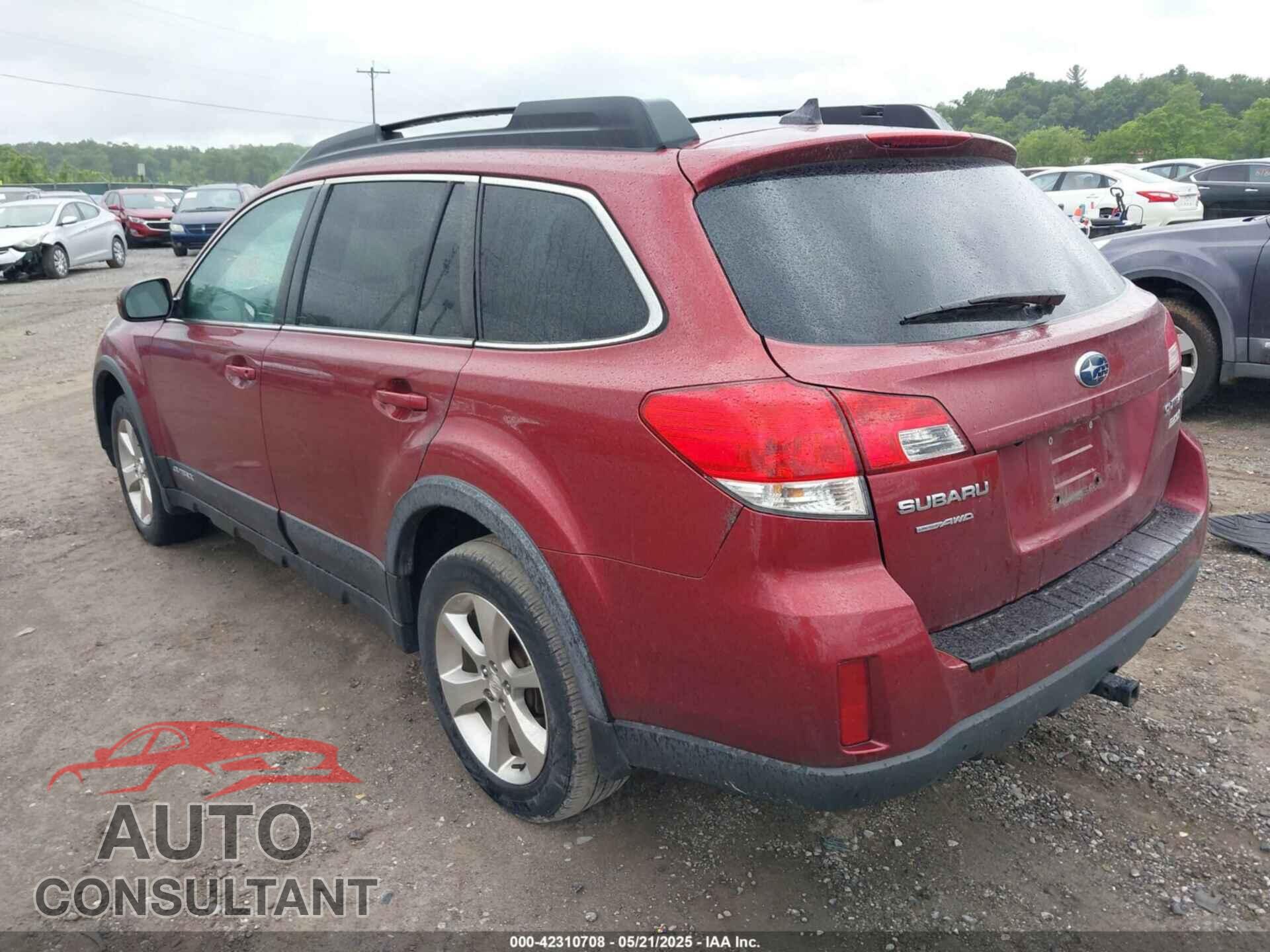 SUBARU OUTBACK 2014 - 4S4BRBLC4E3208321