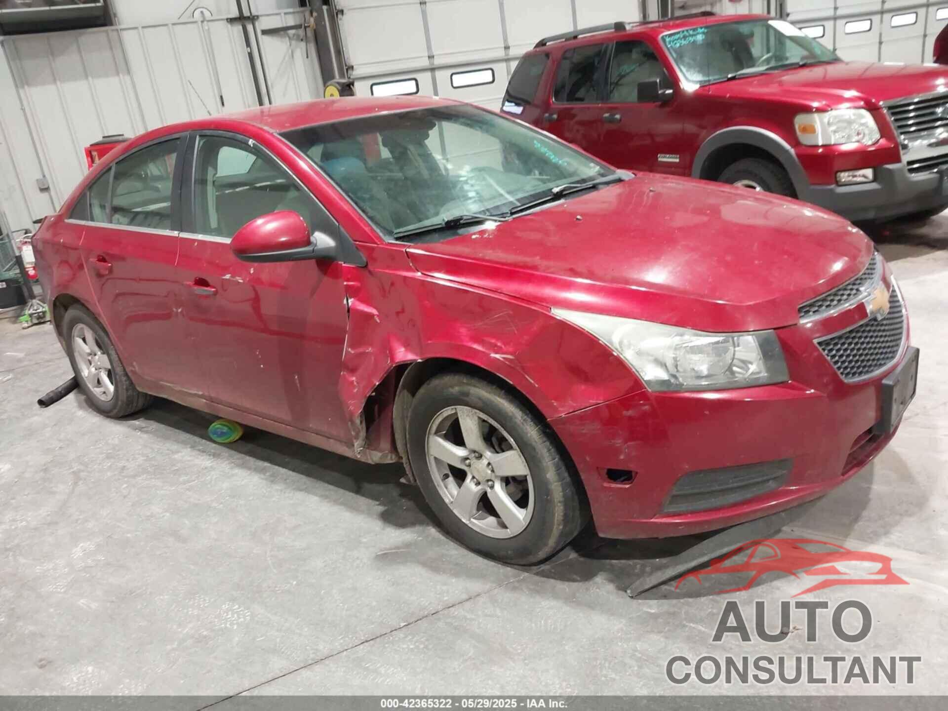 CHEVROLET CRUZE 2011 - 1G1PE5S94B7225887