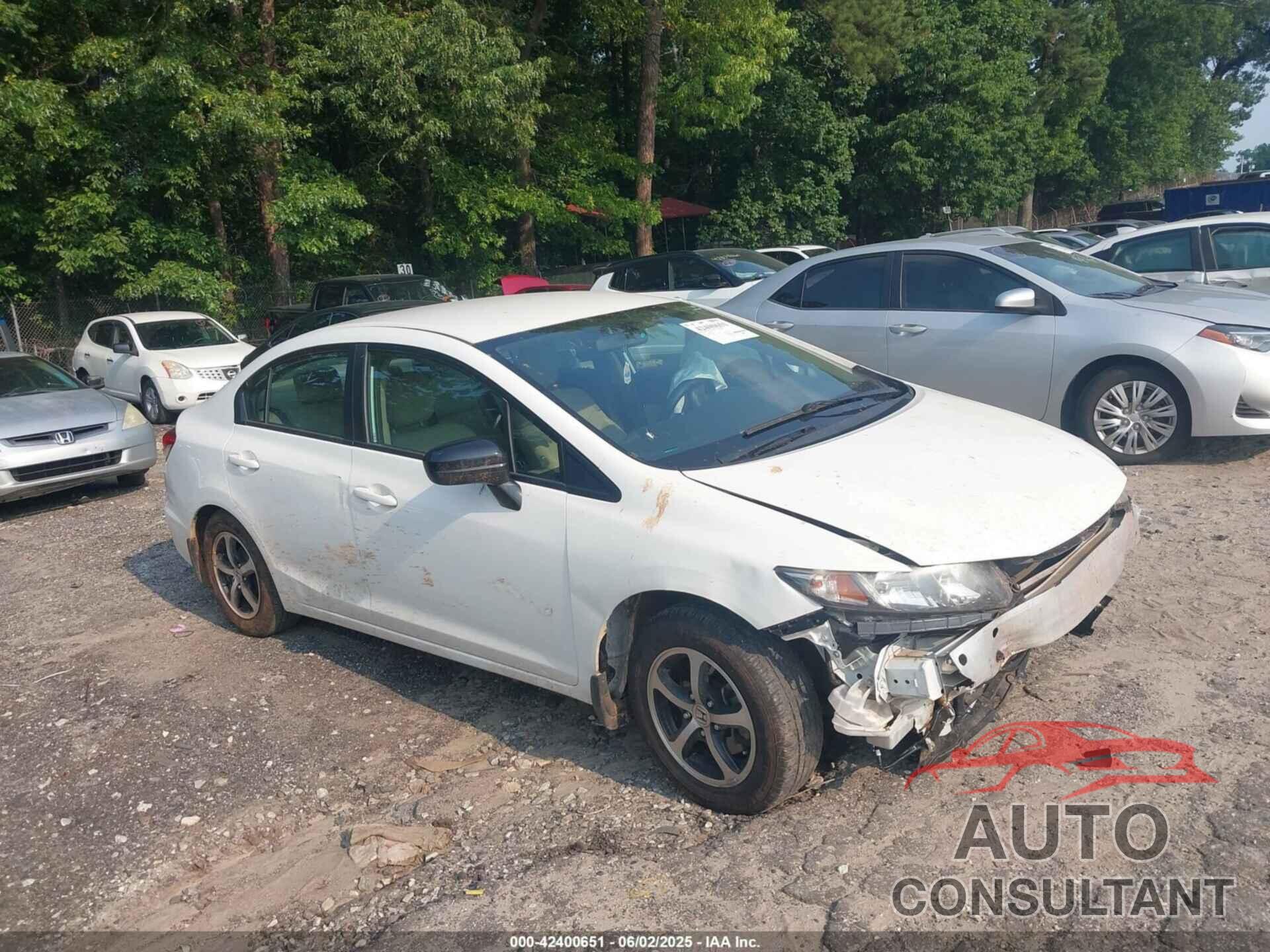 HONDA CIVIC 2015 - 19XFB2F78FE106684