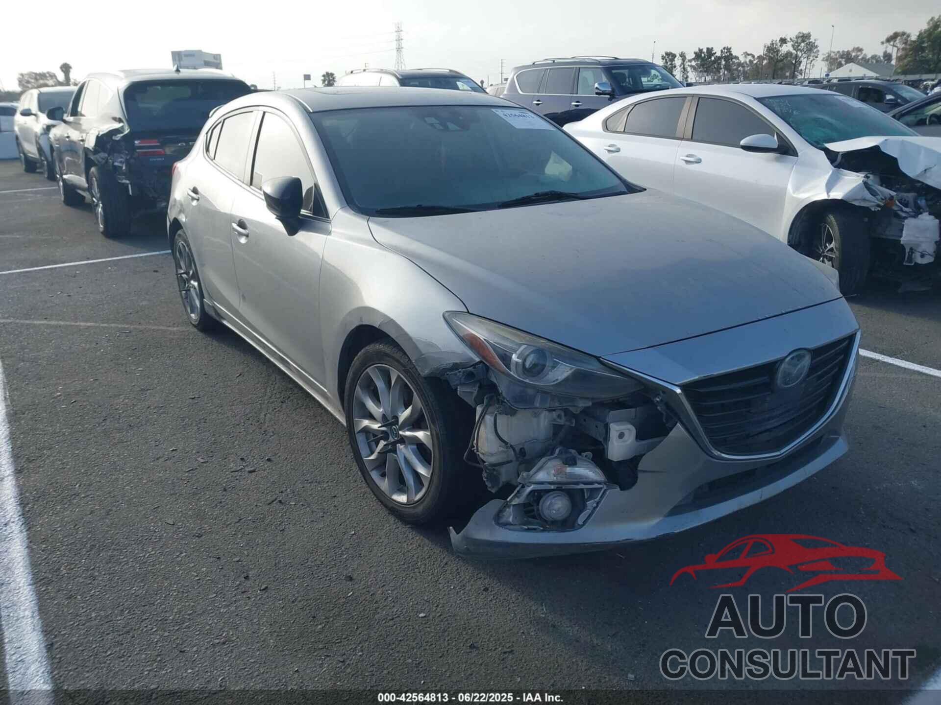 MAZDA MAZDA3 2014 - JM1BM1M35E1197272