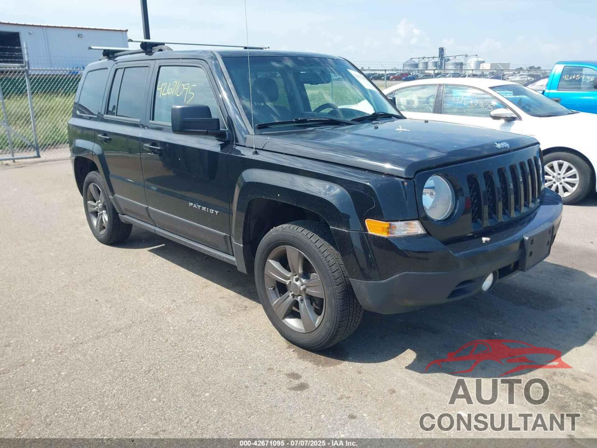 JEEP PATRIOT 2015 - 1C4NJRFB9FD216186