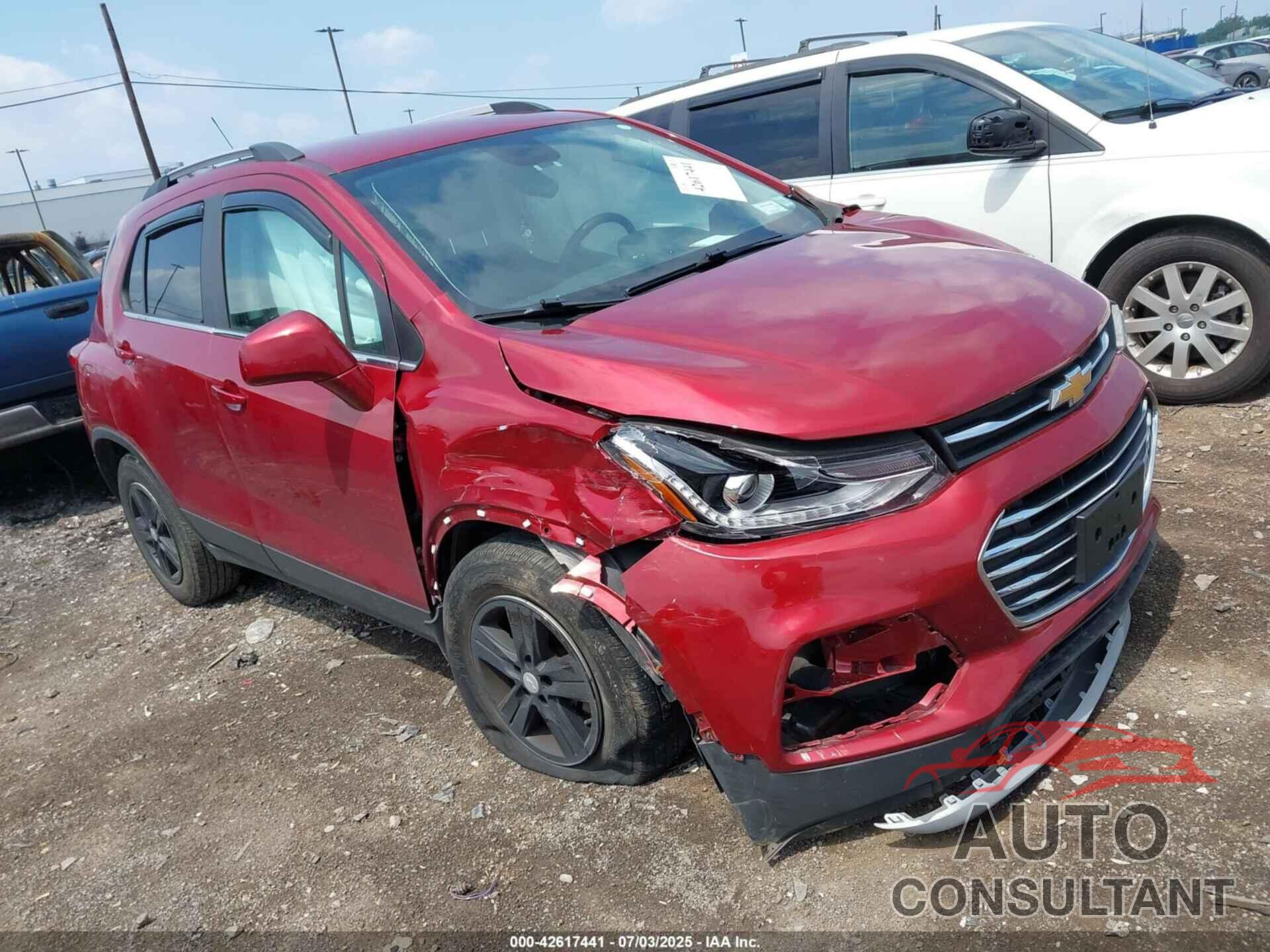 CHEVROLET TRAX 2019 - 3GNCJLSB3KL383665