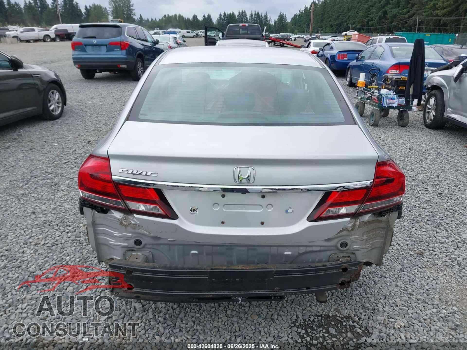 HONDA CIVIC 2015 - 19XFB2F52FE227385