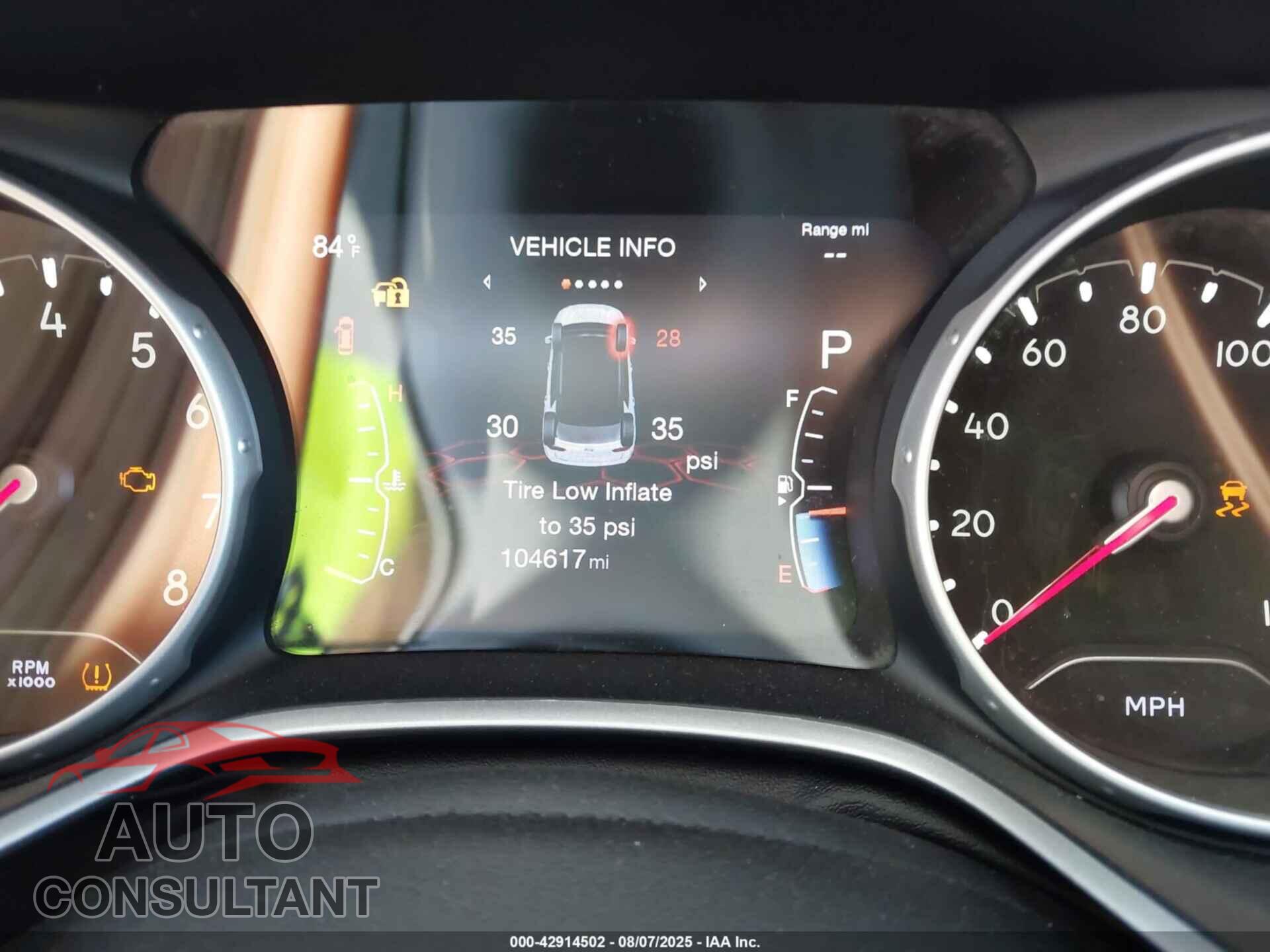 JEEP NEW COMPASS 2017 - 3C4NJDBB4HT693260