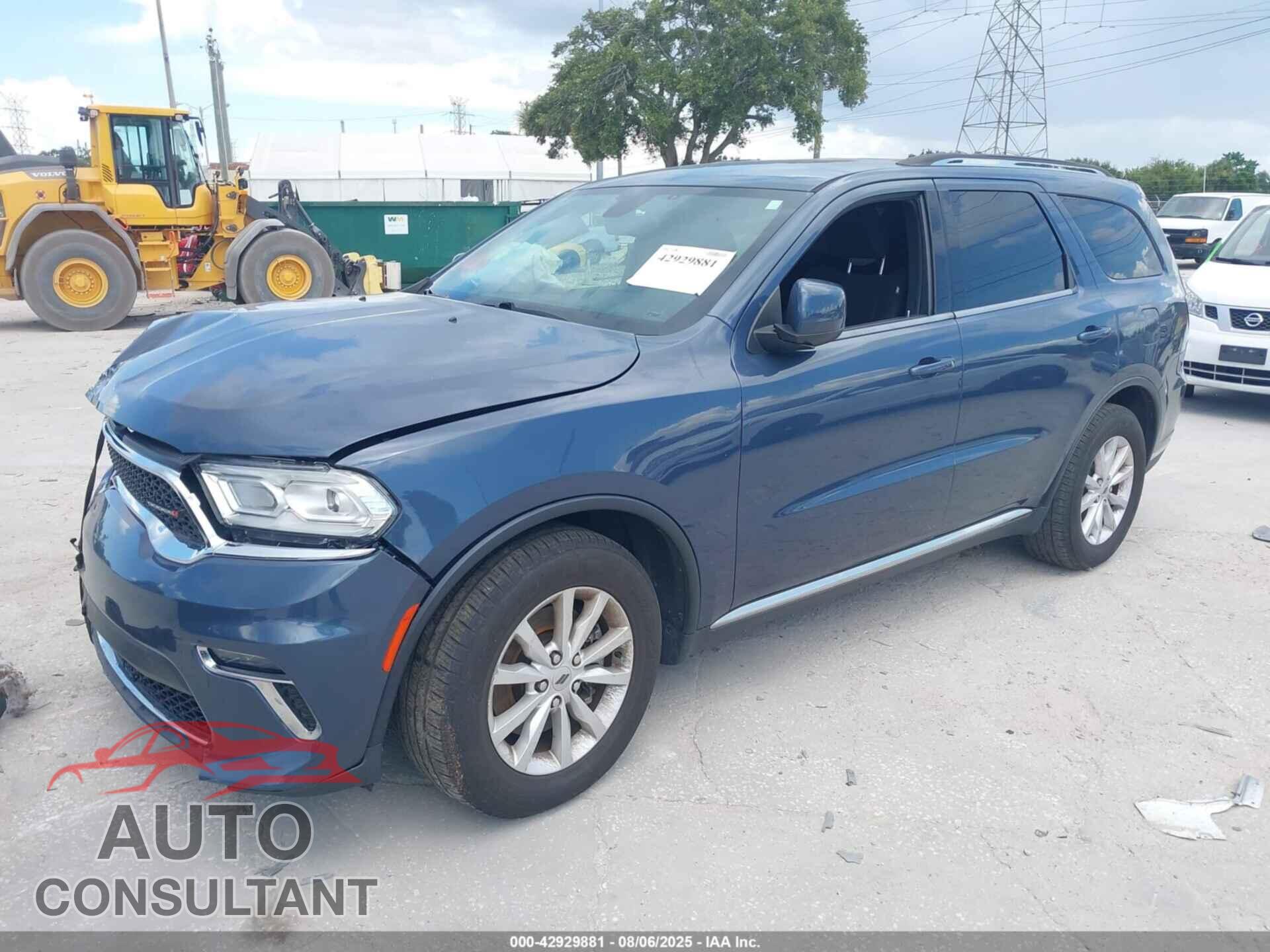 DODGE DURANGO 2021 - 1C4RDHAG4MC519031