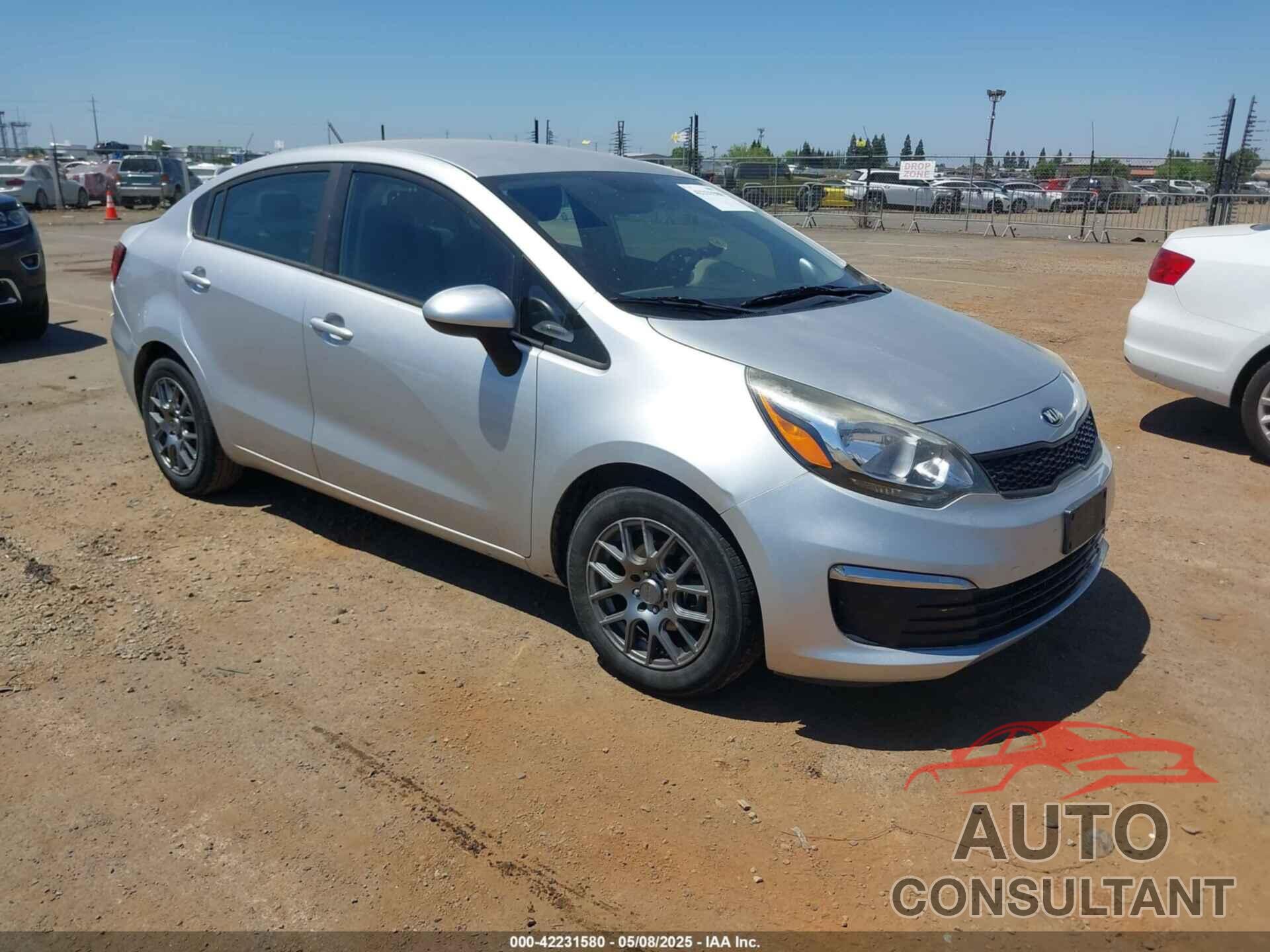 KIA RIO 2017 - KNADM4A30H6043779
