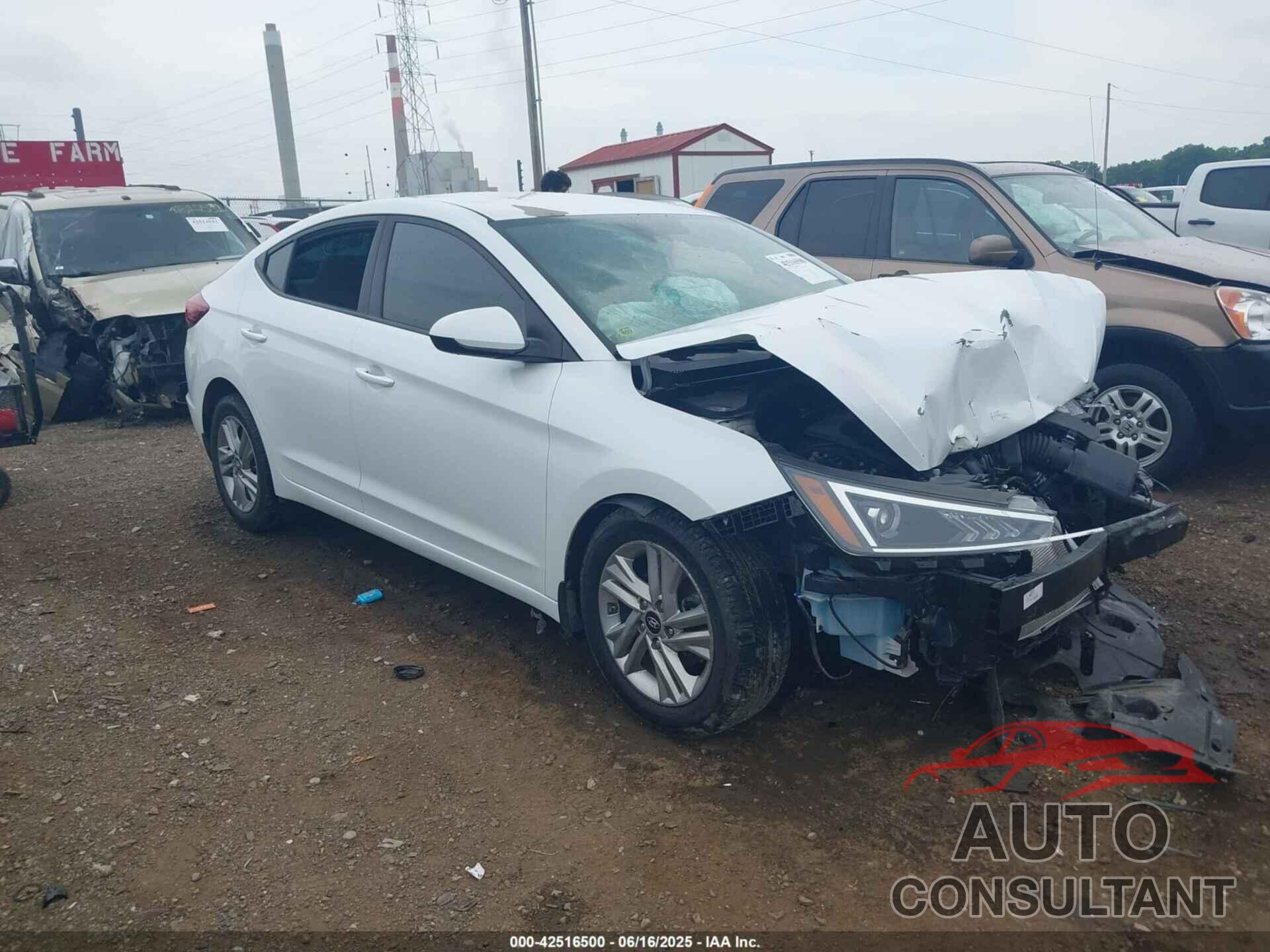 HYUNDAI ELANTRA 2020 - 5NPD84LF6LH536279