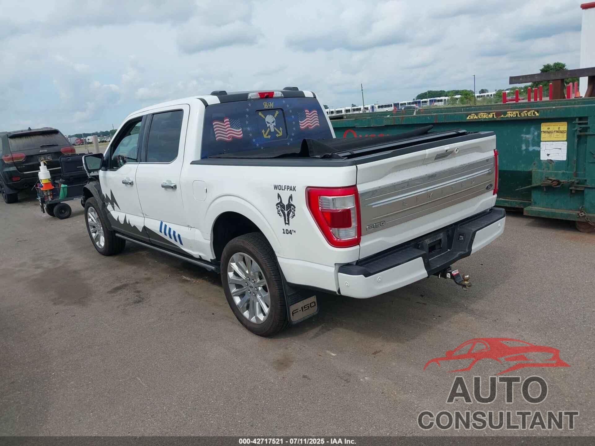 FORD F-150 2021 - 1FTFW1E83MFB71602
