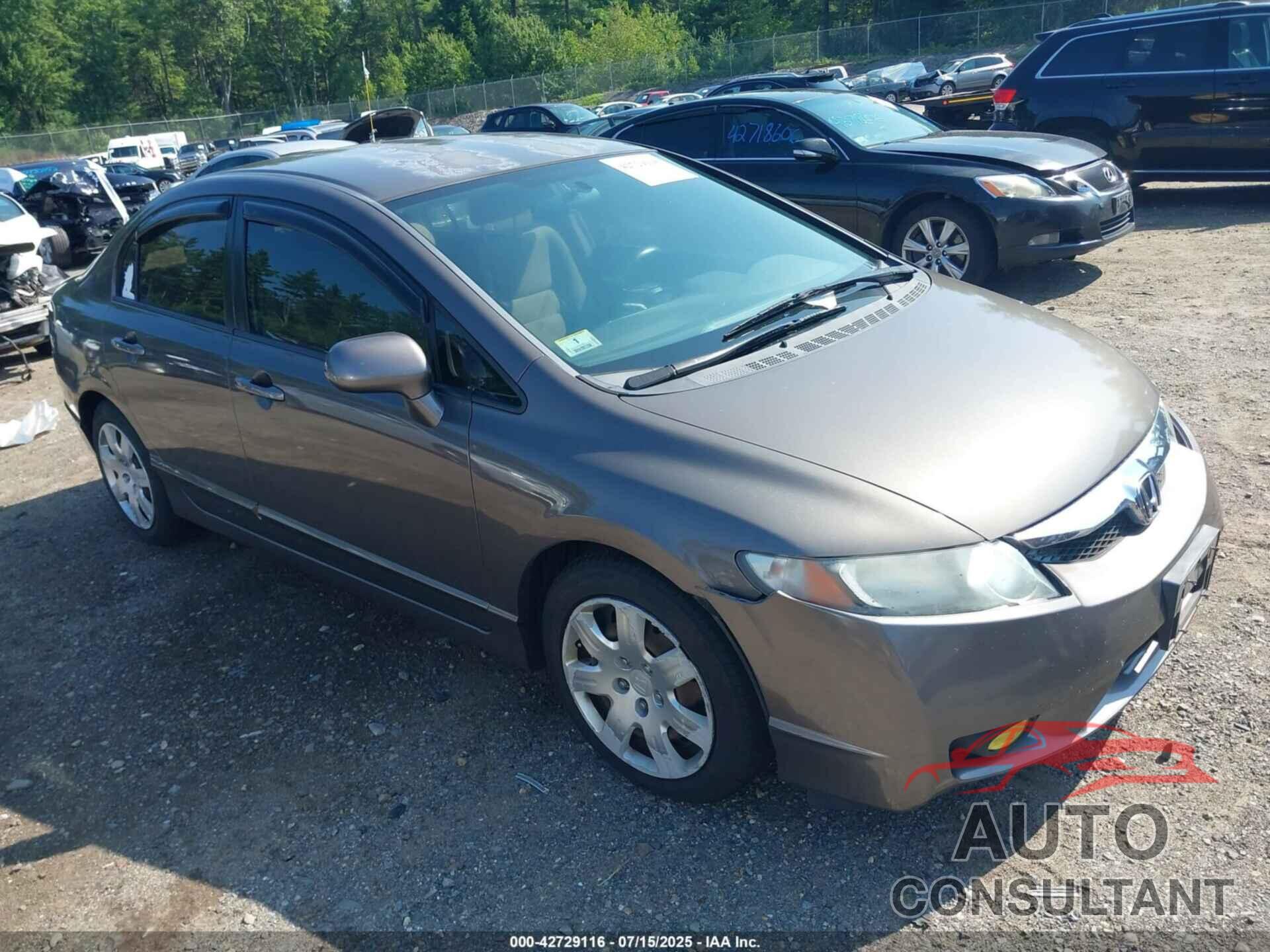 HONDA CIVIC 2011 - 2HGFA1F58BH505672