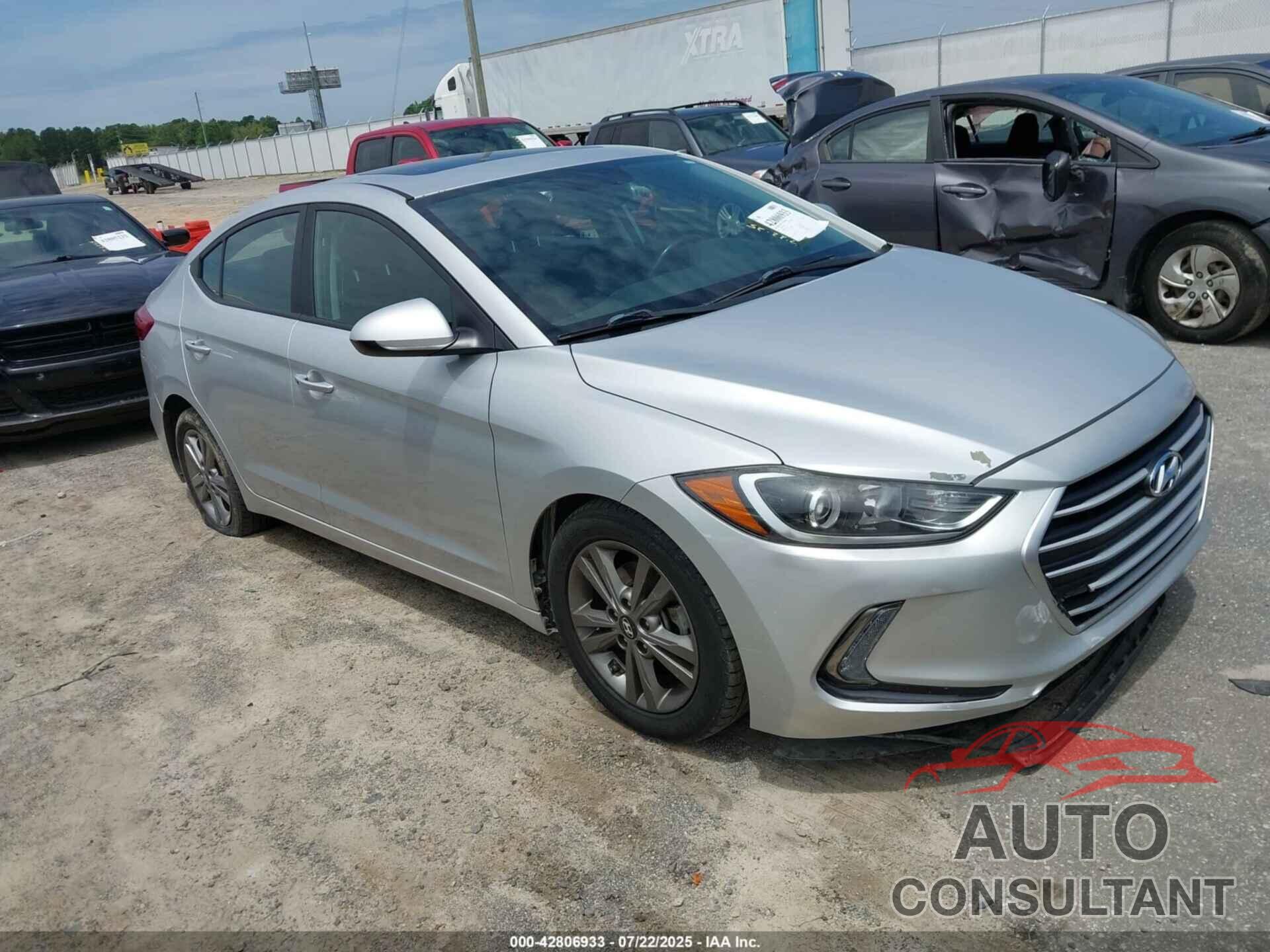 HYUNDAI ELANTRA 2018 - 5NPD84LF2JH305506