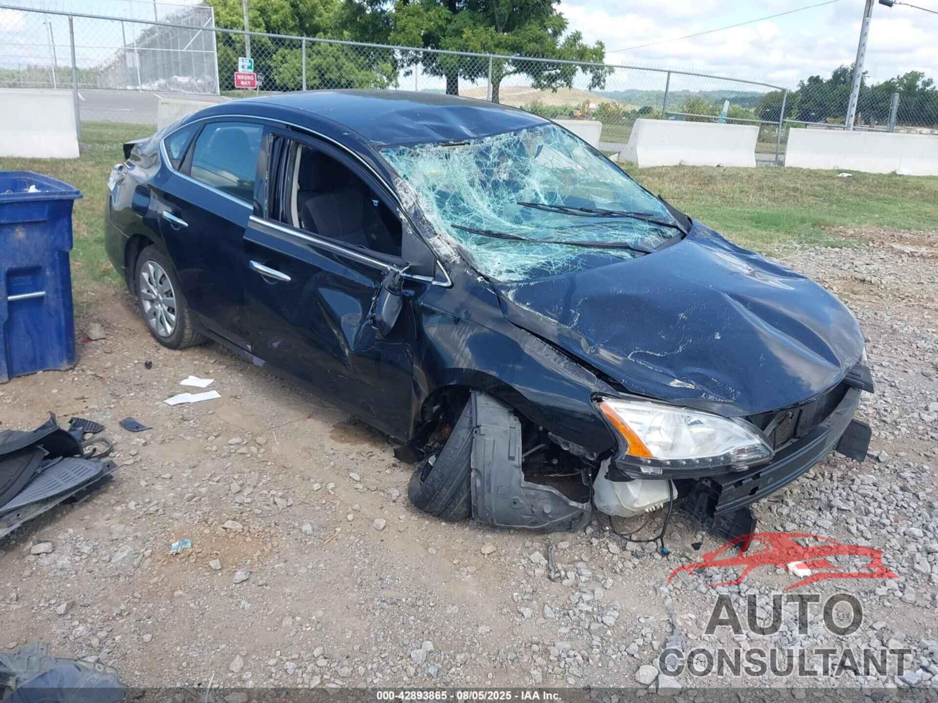 NISSAN SENTRA 2014 - 3N1AB7AP1EY299419