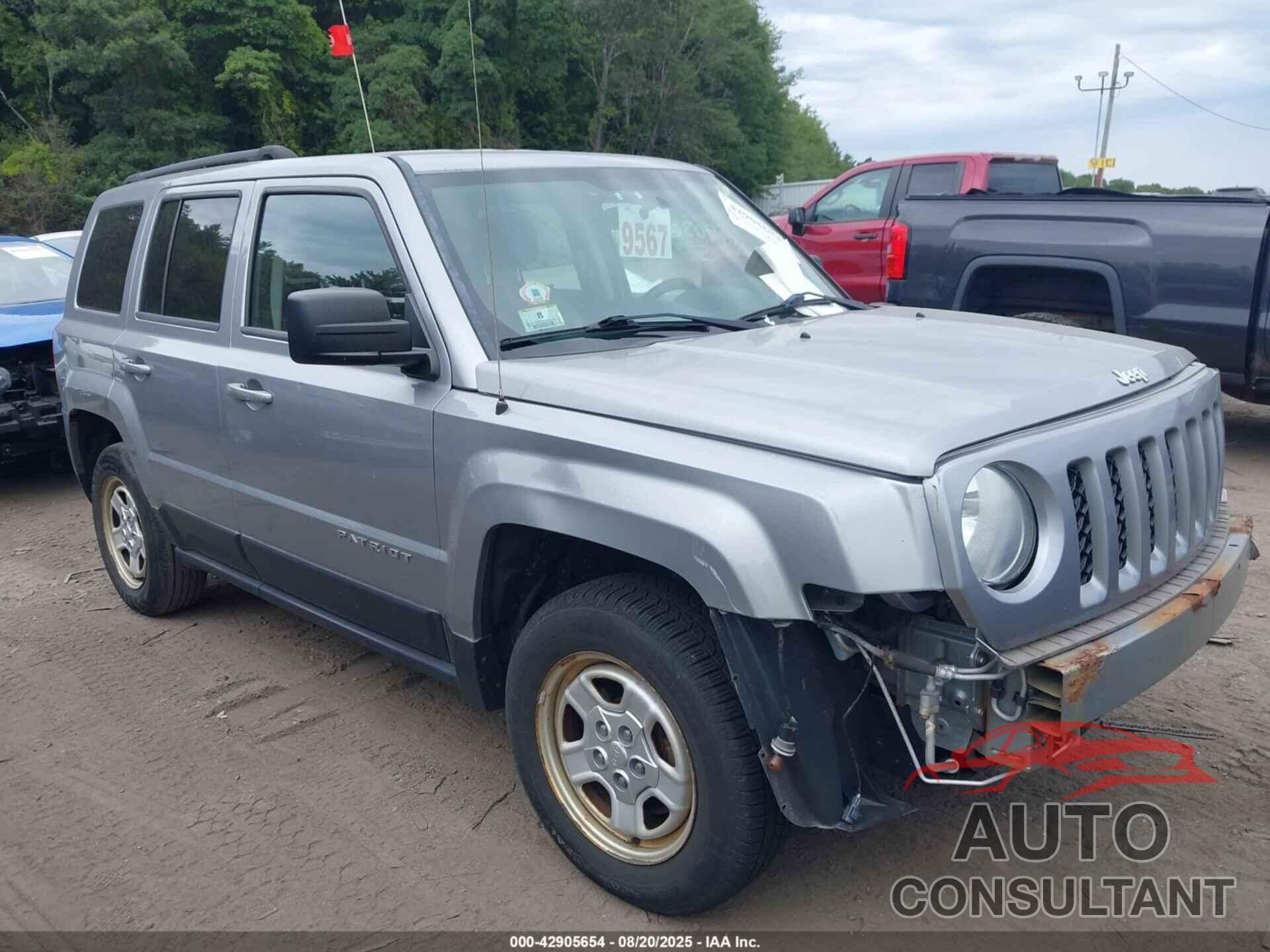 JEEP PATRIOT 2014 - 1C4NJRBBXED817580
