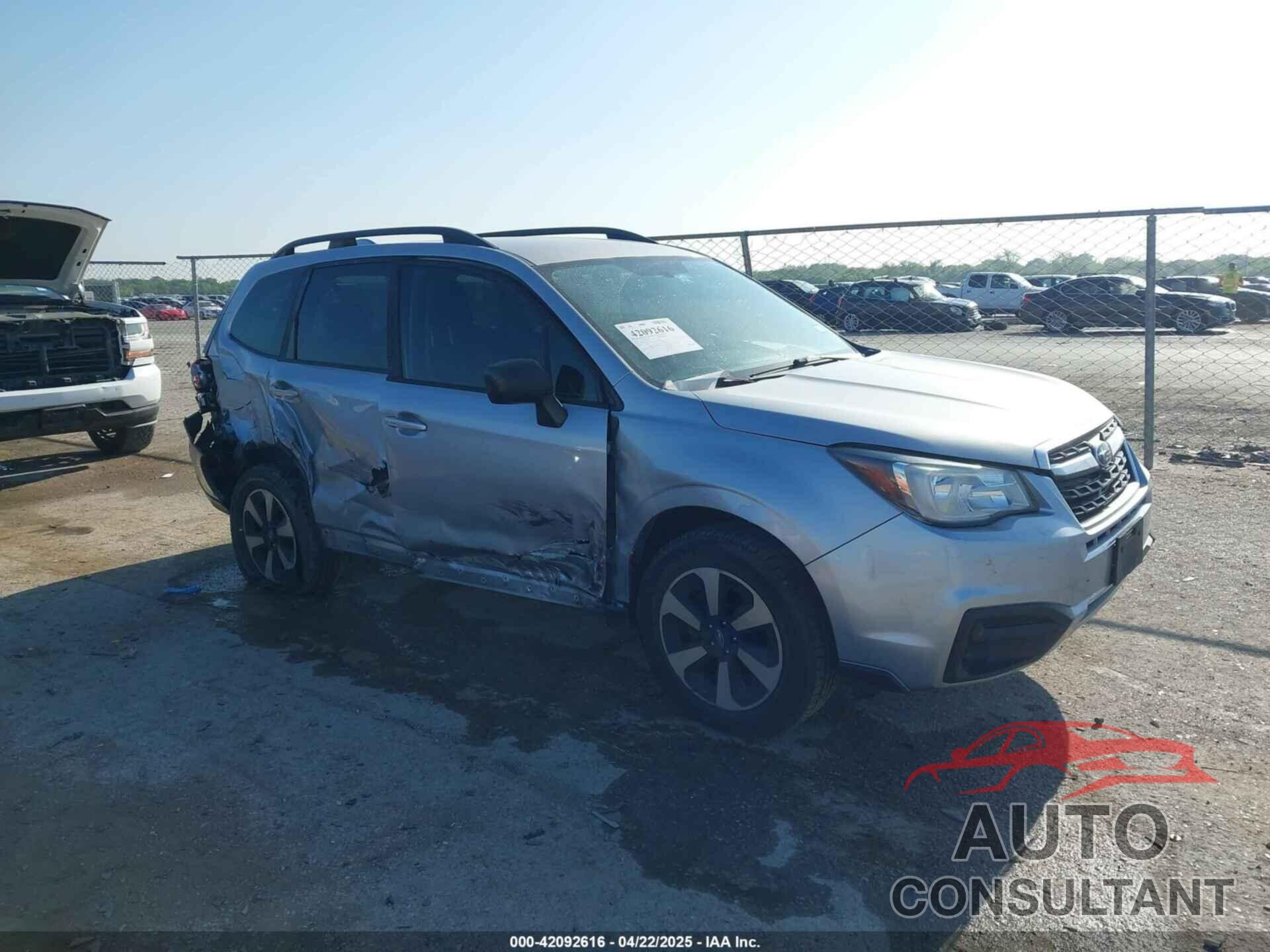 SUBARU FORESTER 2018 - JF2SJABC2JH434007