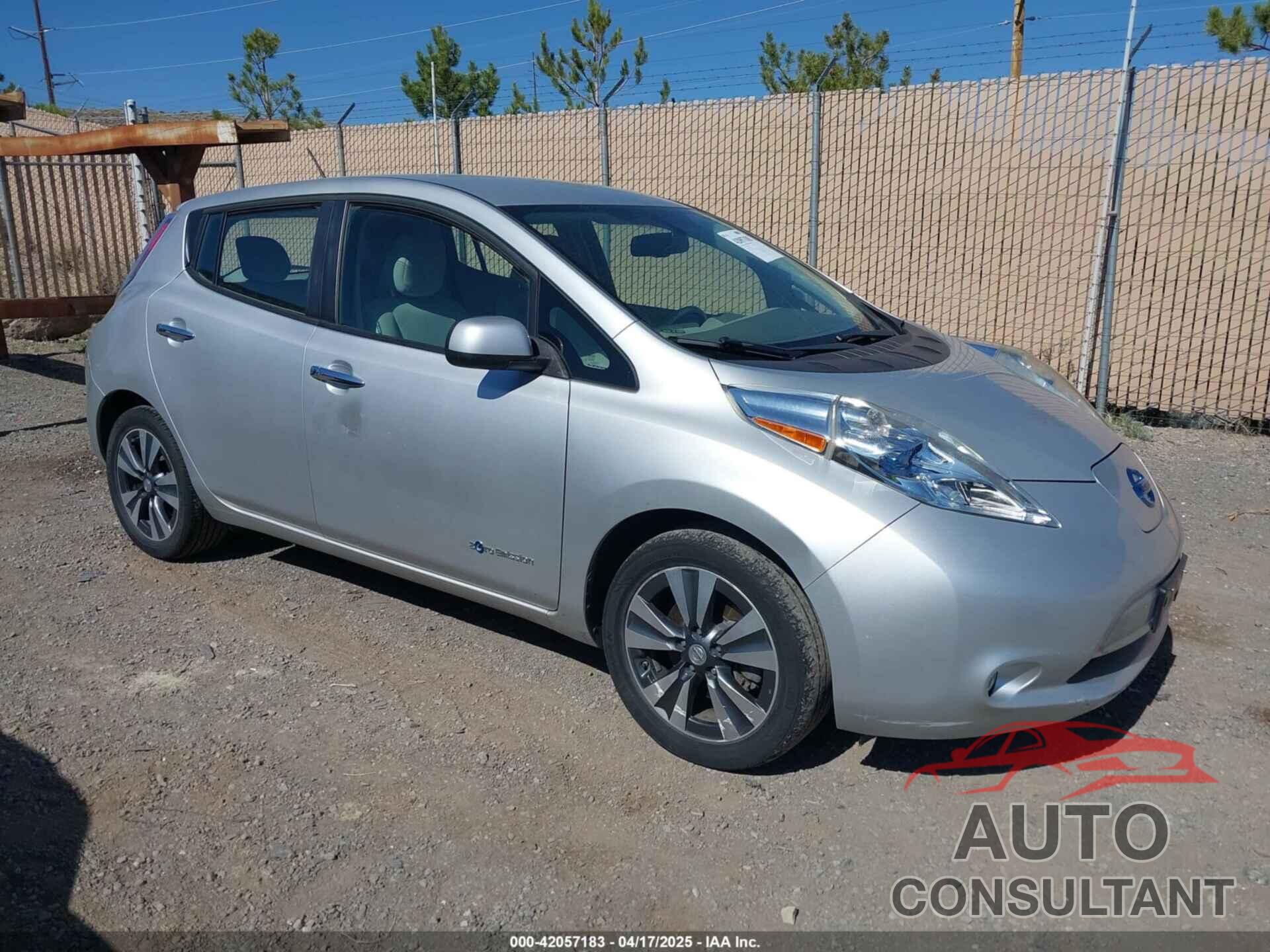 NISSAN LEAF 2015 - 1N4AZ0CP5FC317059