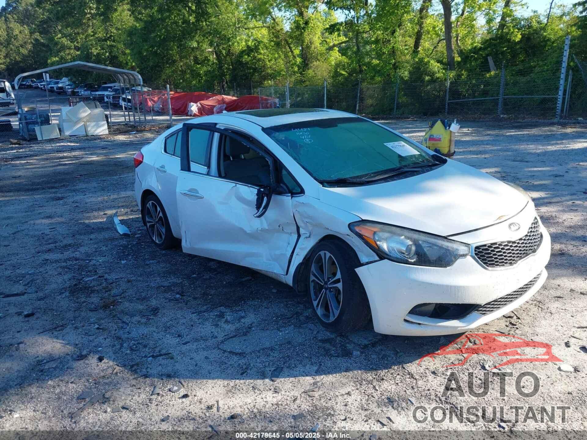 KIA FORTE 2014 - KNAFZ4A81E5074451
