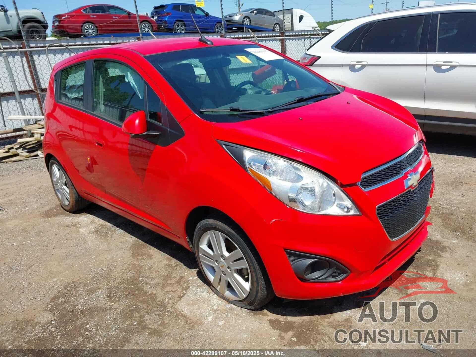 CHEVROLET SPARK 2013 - KL8CB6S96DC557580