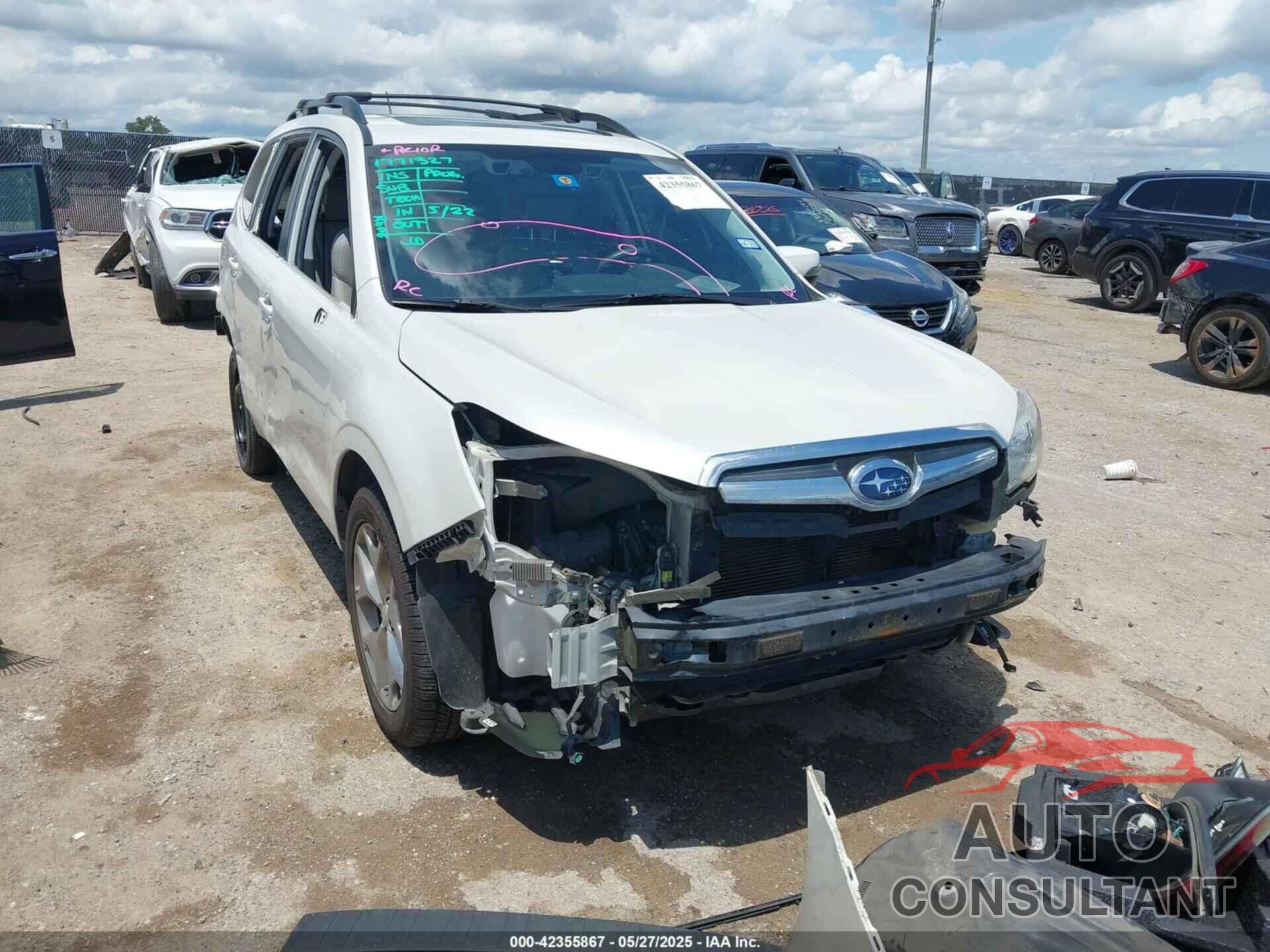 SUBARU FORESTER 2015 - JF2SJAWC0FH806493