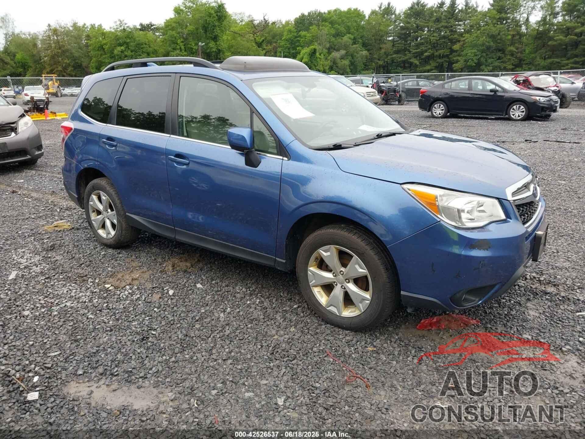SUBARU FORESTER 2016 - JF2SJARC1GH548904