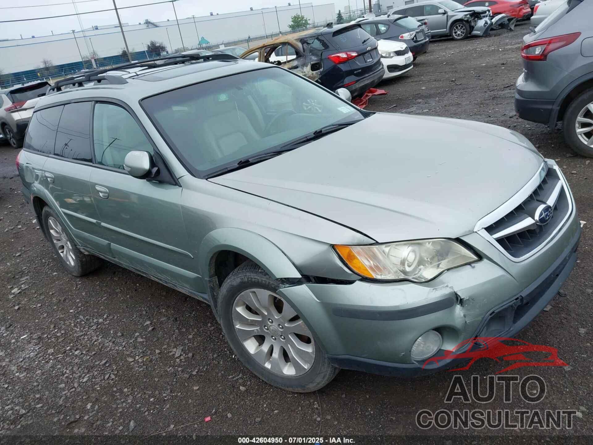 SUBARU OUTBACK 2009 - 4S4BP85C994322594
