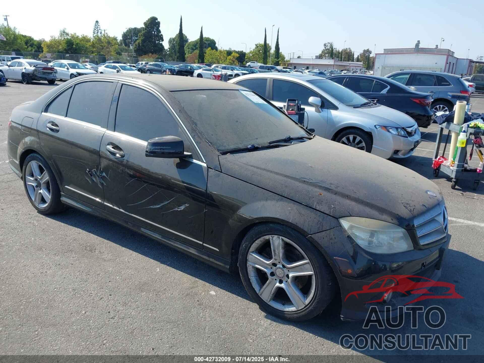 MERCEDES-BENZ C 300 2010 - WDDGF8BB1AF436158