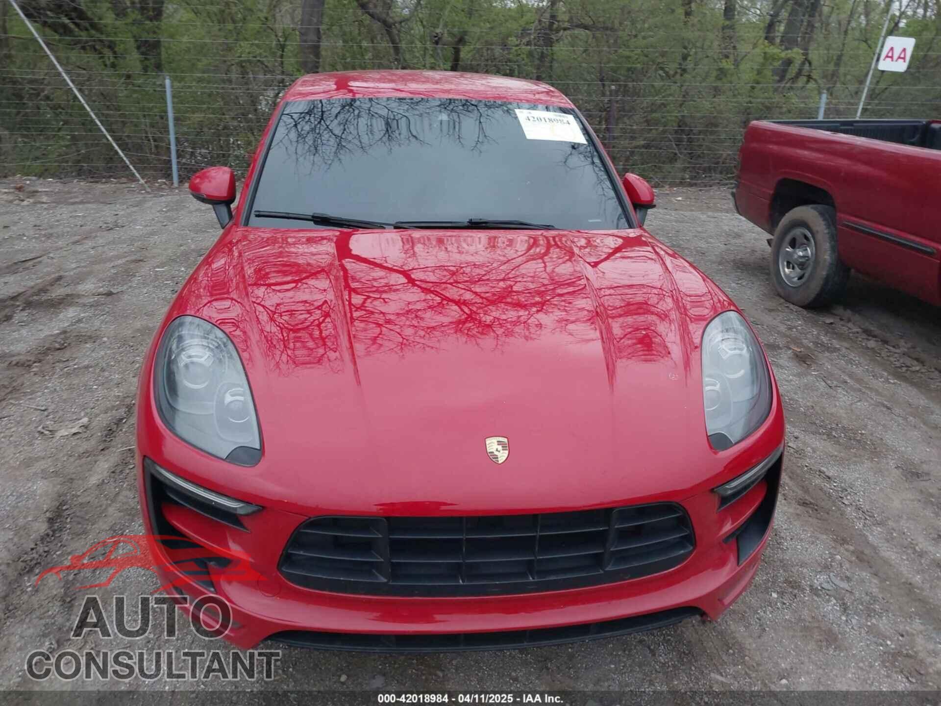 PORSCHE MACAN 2017 - WP1AG2A55HLB51155