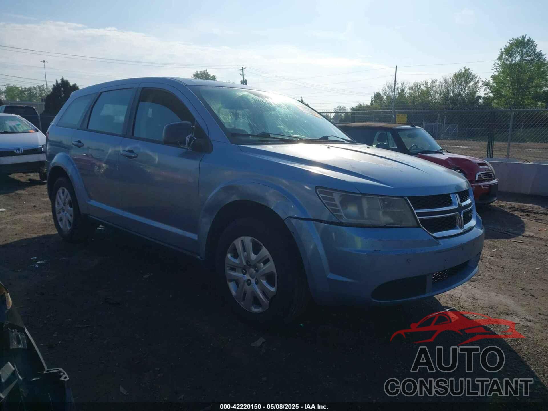 DODGE JOURNEY 2013 - 3C4PDCAB9DT701276