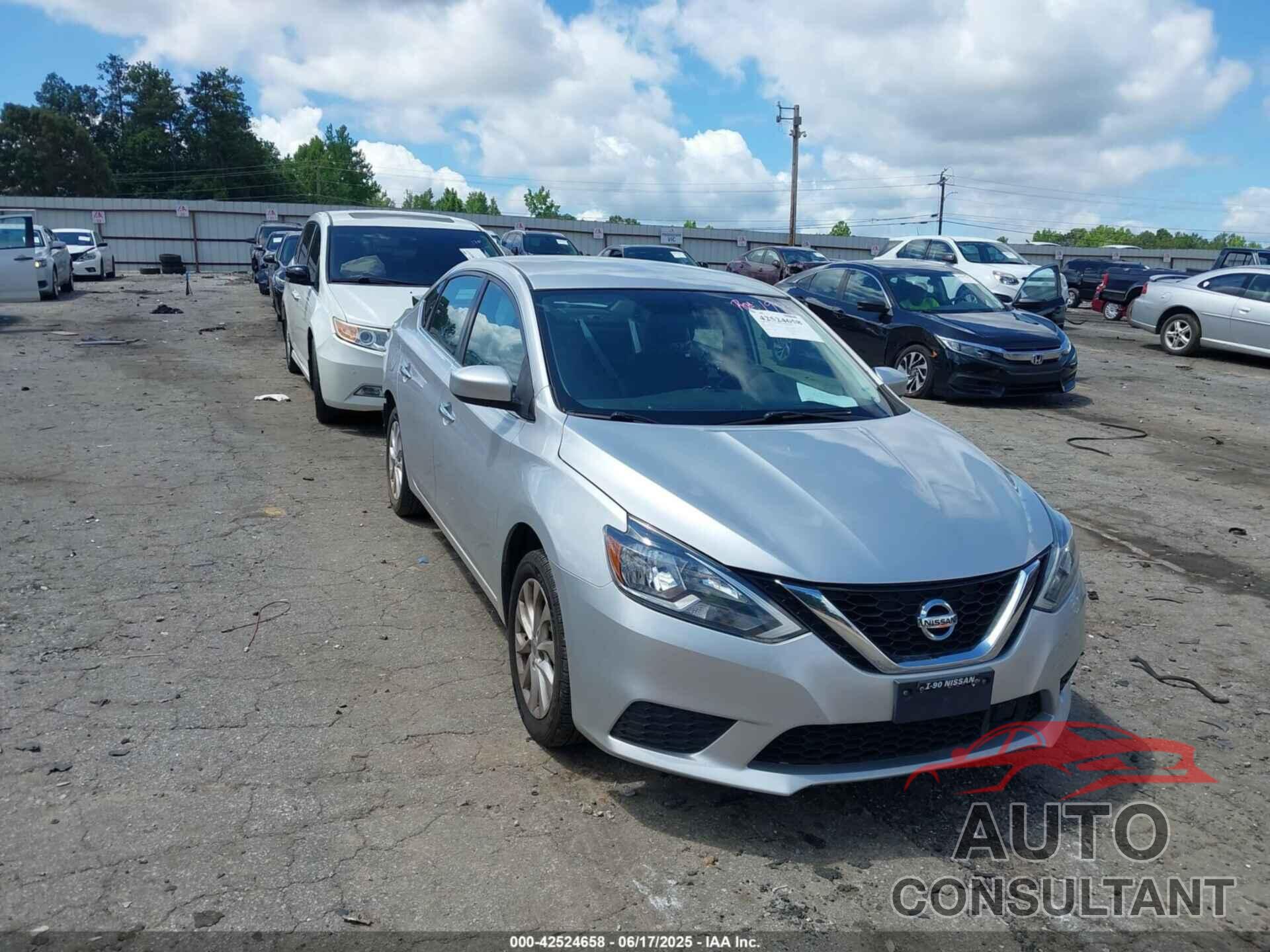 NISSAN SENTRA 2018 - 3N1AB7AP7JY279251